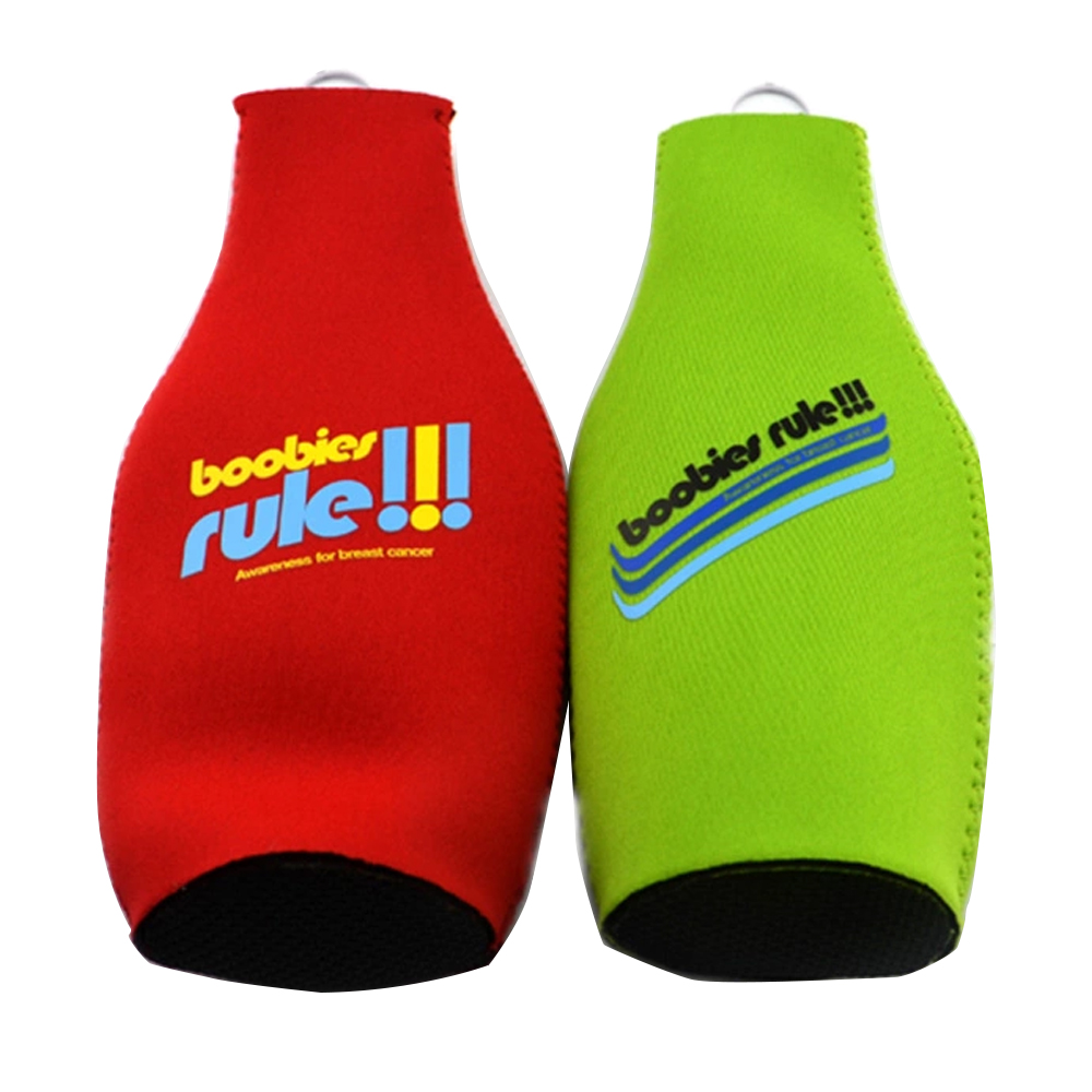 Neoprene Bottle Cooler, custom koozie with logo imprint 2