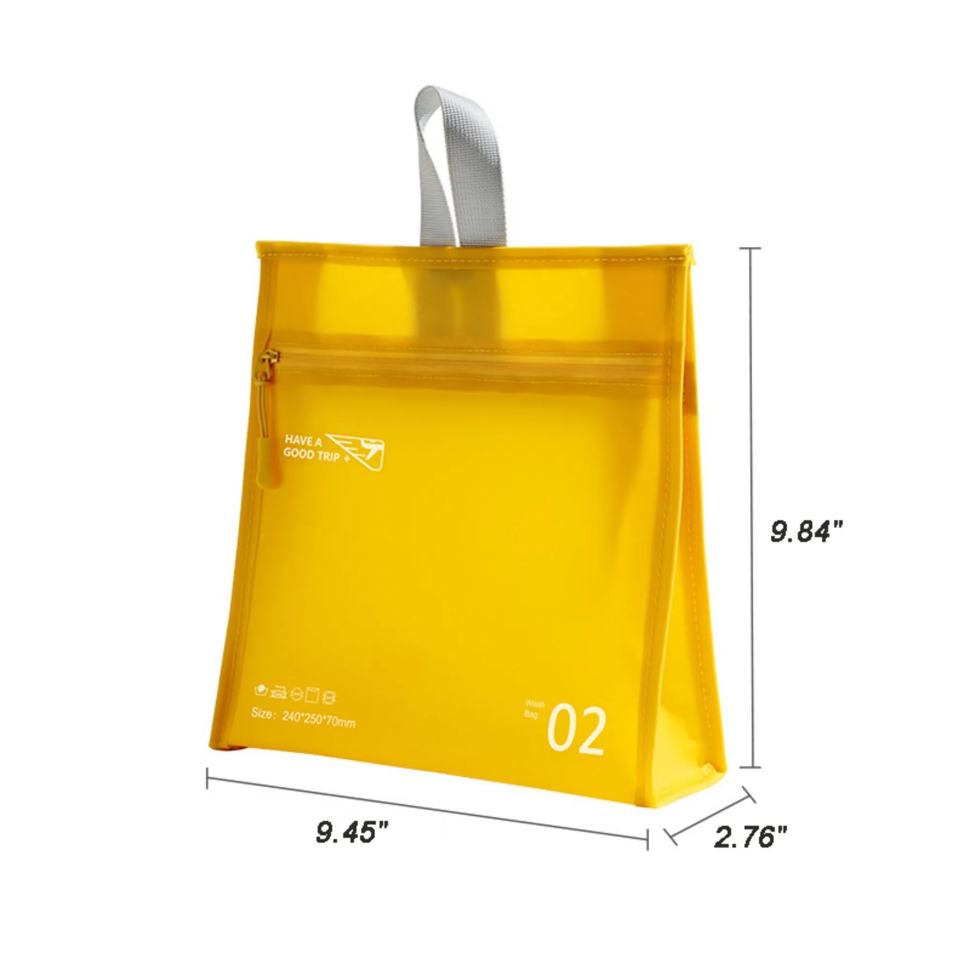 Waterproof Jelly Toiletry Costemic Bag 8