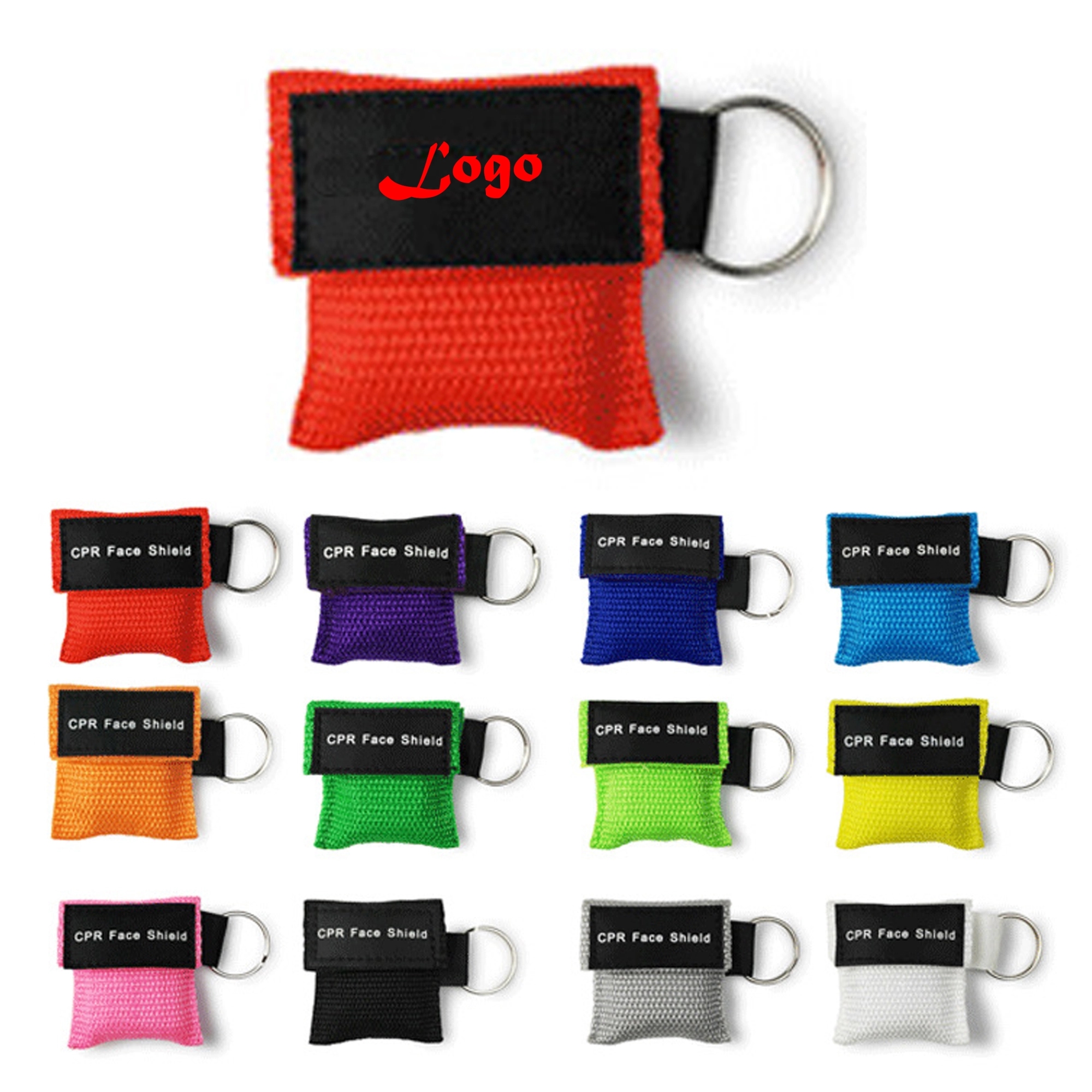 CPR Masks Keychain Ring Emergency Kit 1