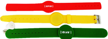 RFID Silicone Wristbands Adjustable (Watch Type bands) 5