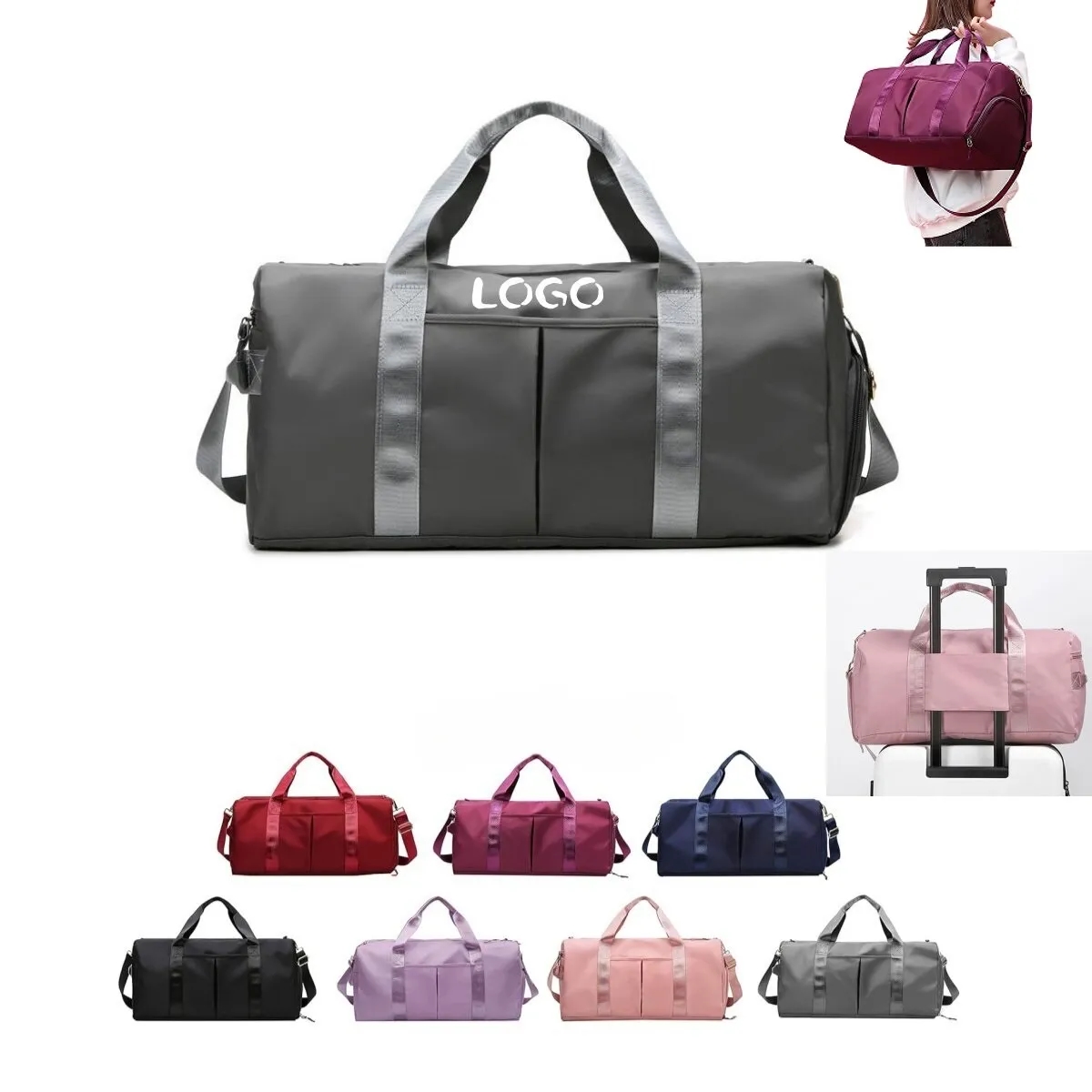 Dry Wet Separated Gym Bag 6