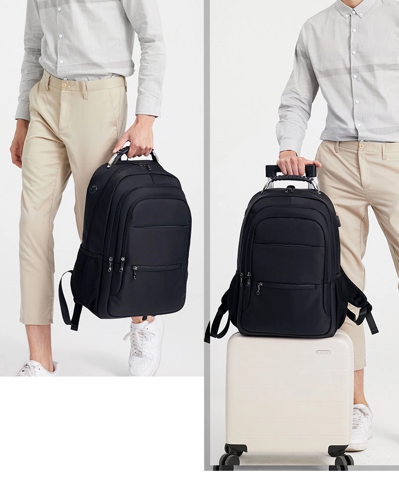 Customized Business Travel Backpacks With USB Port 25