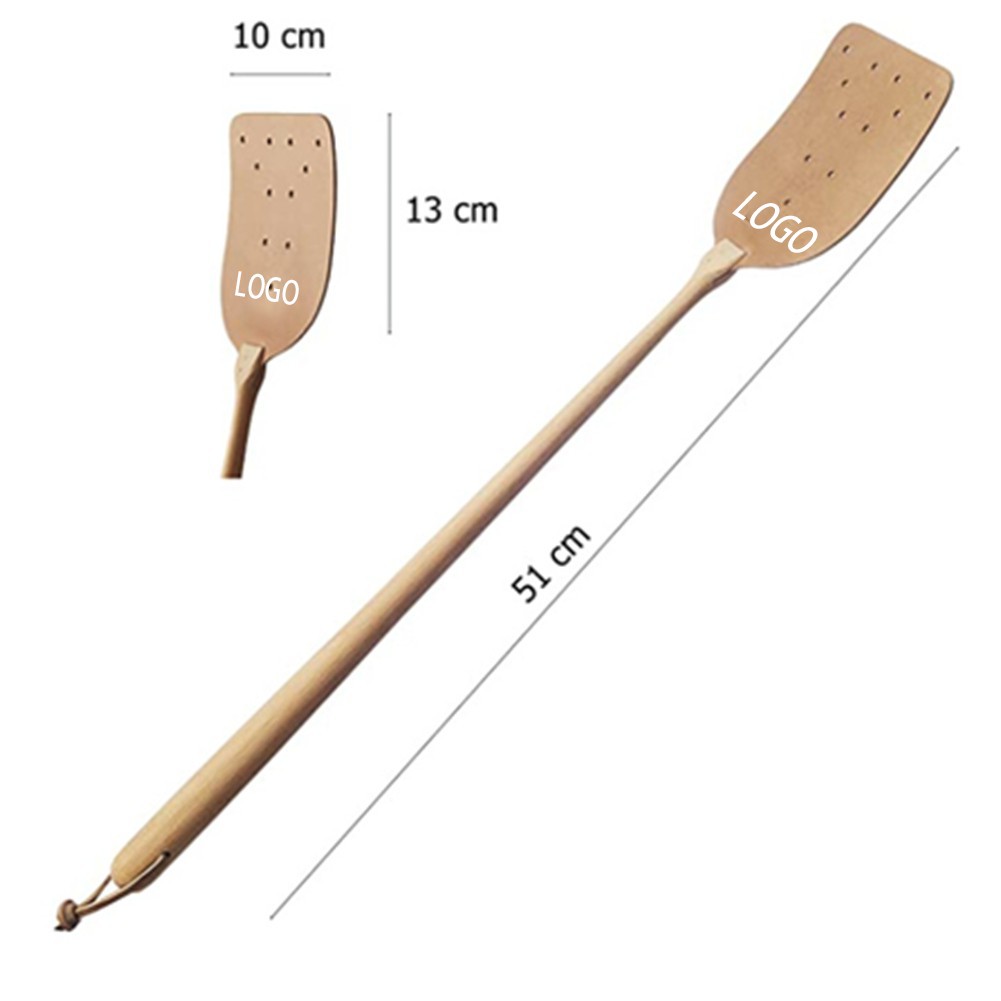 Leather Fly Swatter Mosquito Swatter 4