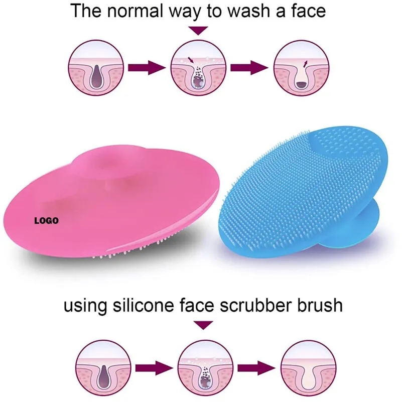 Silicone Face Cleansing Brush Pad 8