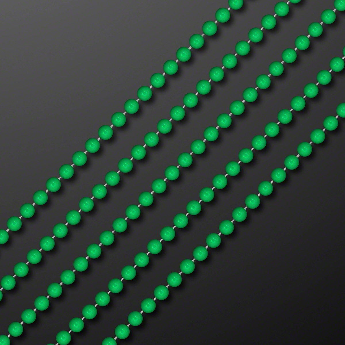 7MM 33" Round Beaded Necklaces 45