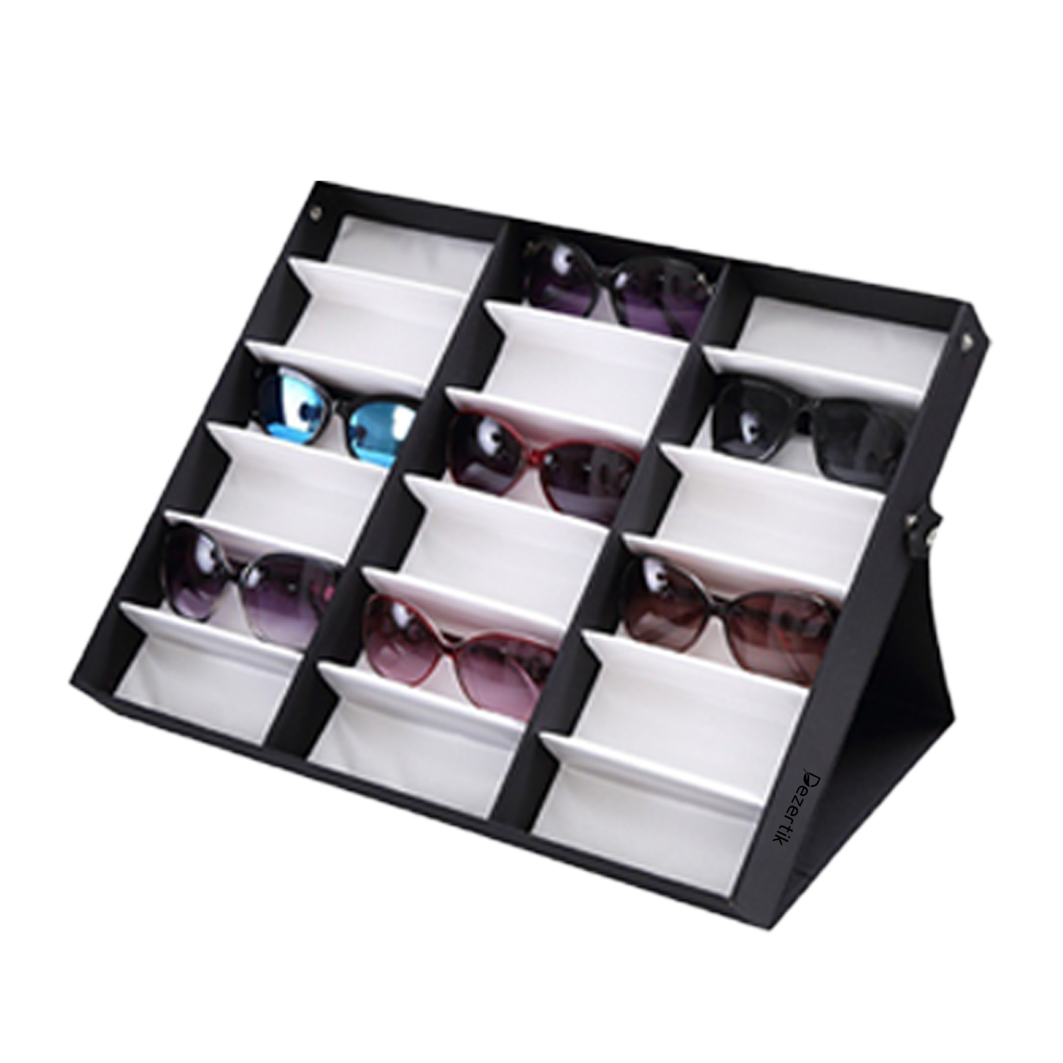 Inner Fleece Sunglasses Storage and Display Box 6