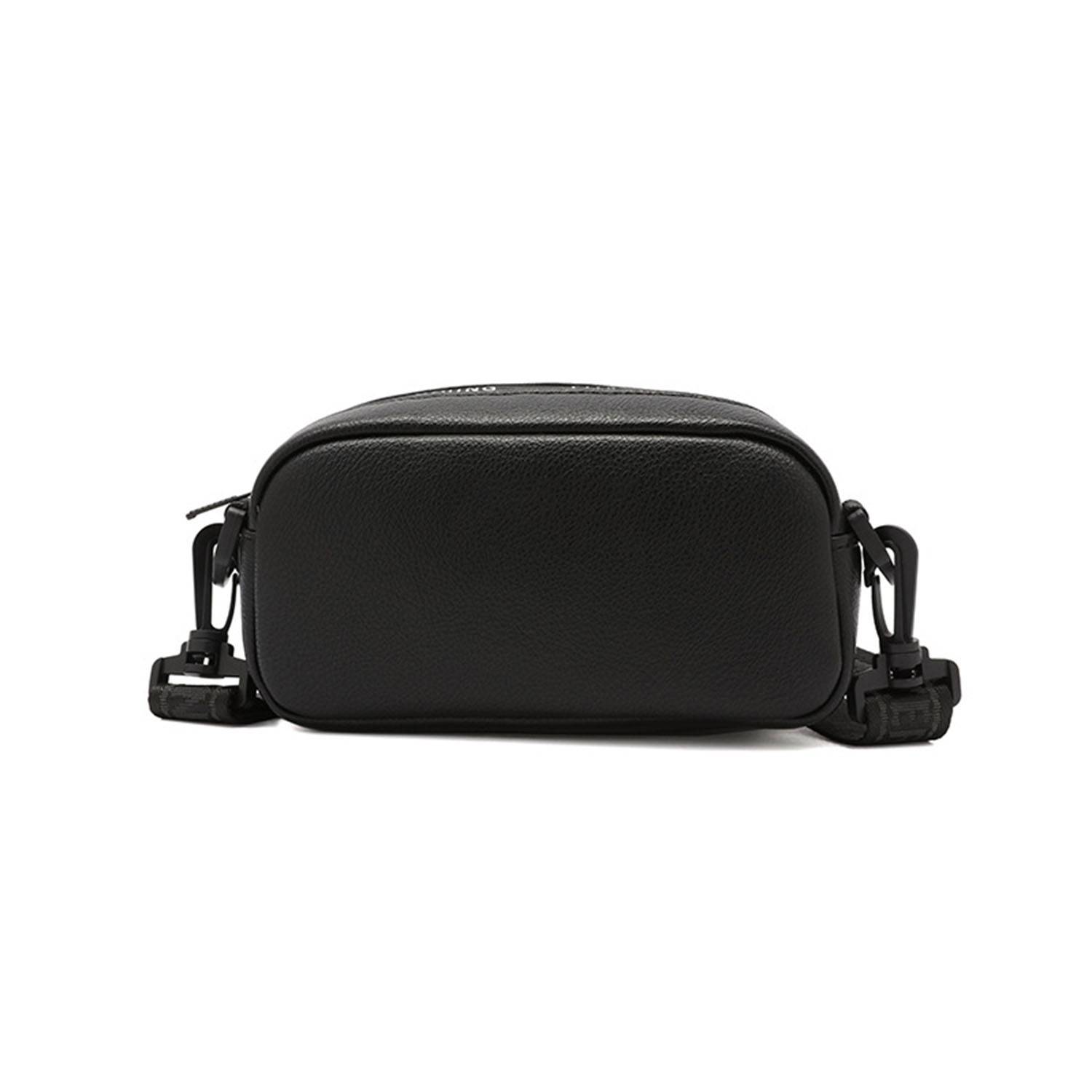 PU Leather Fashion Zipper Crossbody Bag 1