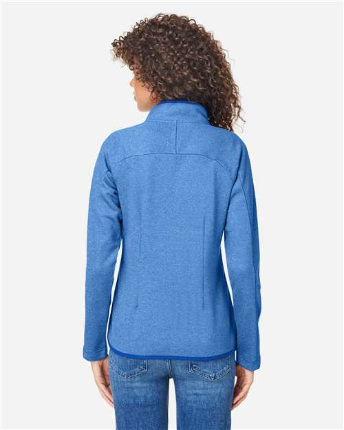 Women's Venture Heathered Stripe Full-Zip Jacket - CE72W 23