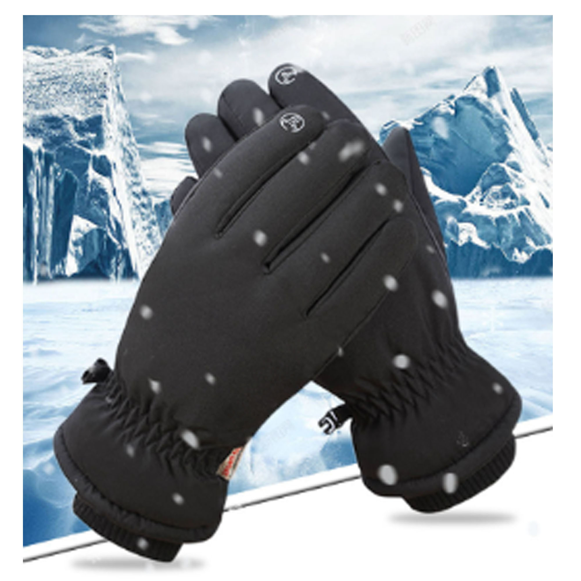 Winter Touchscreen Ski Gloves ?C Warm, Windproof & Water-Resistant 4
