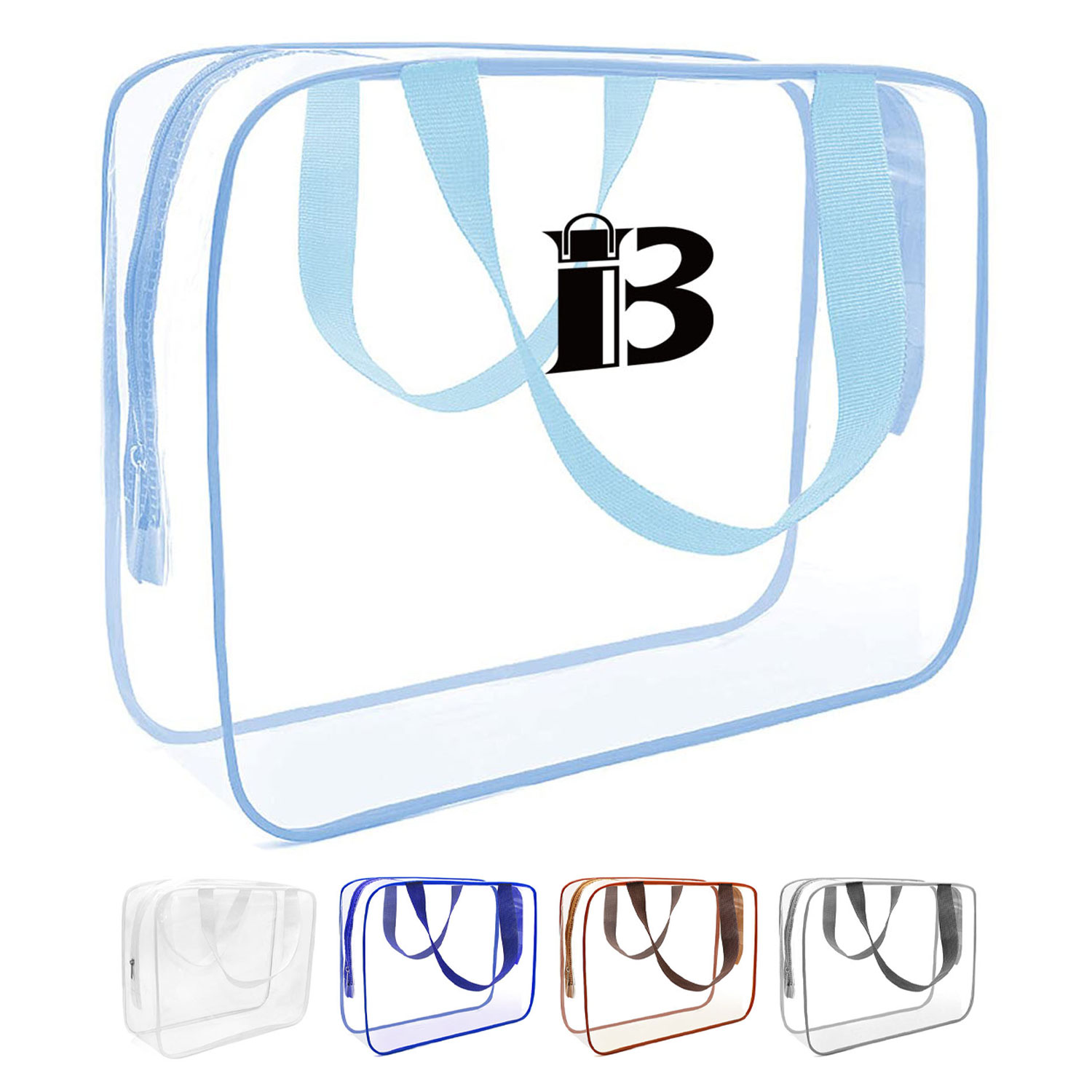 Portable Clear Waterproof Travel PVC Makeup Bag 13
