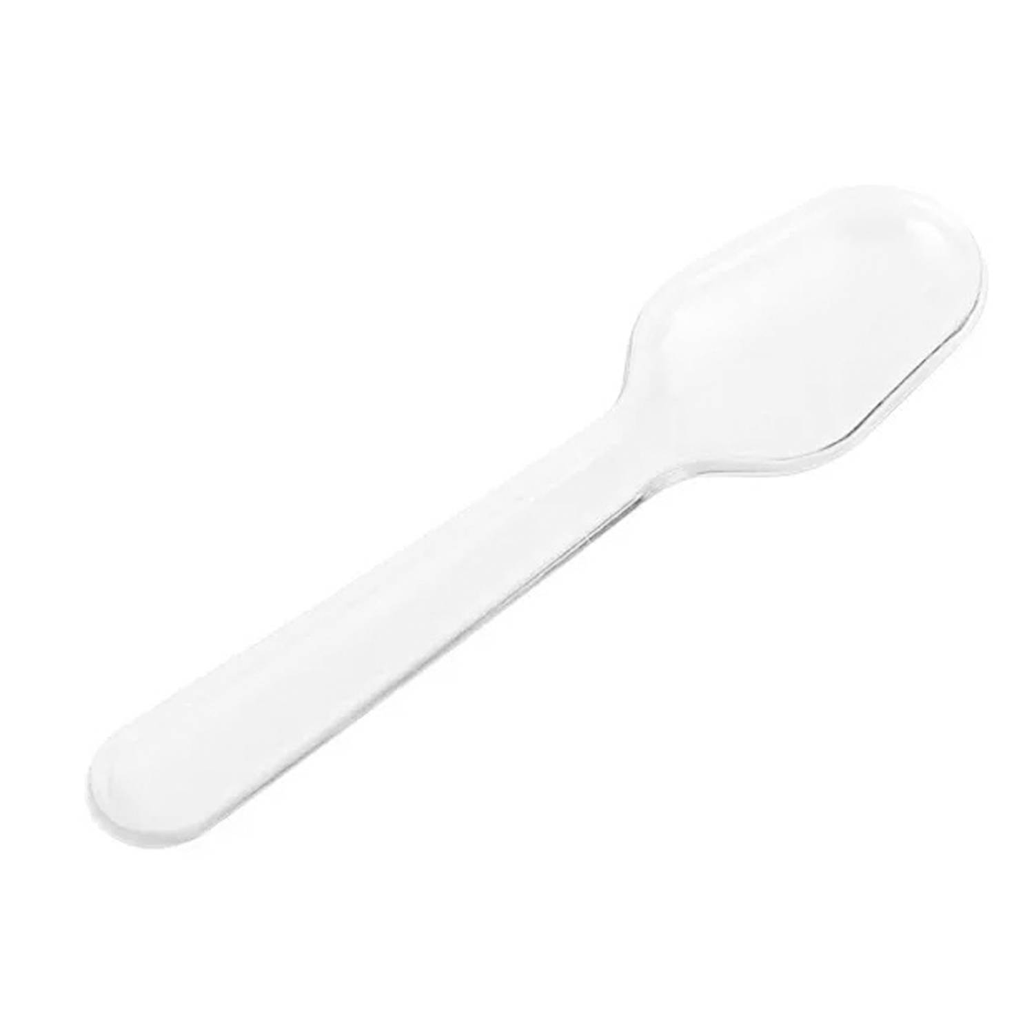 500 Pcs Disposable Plastic Mini Desserts Spoon 3