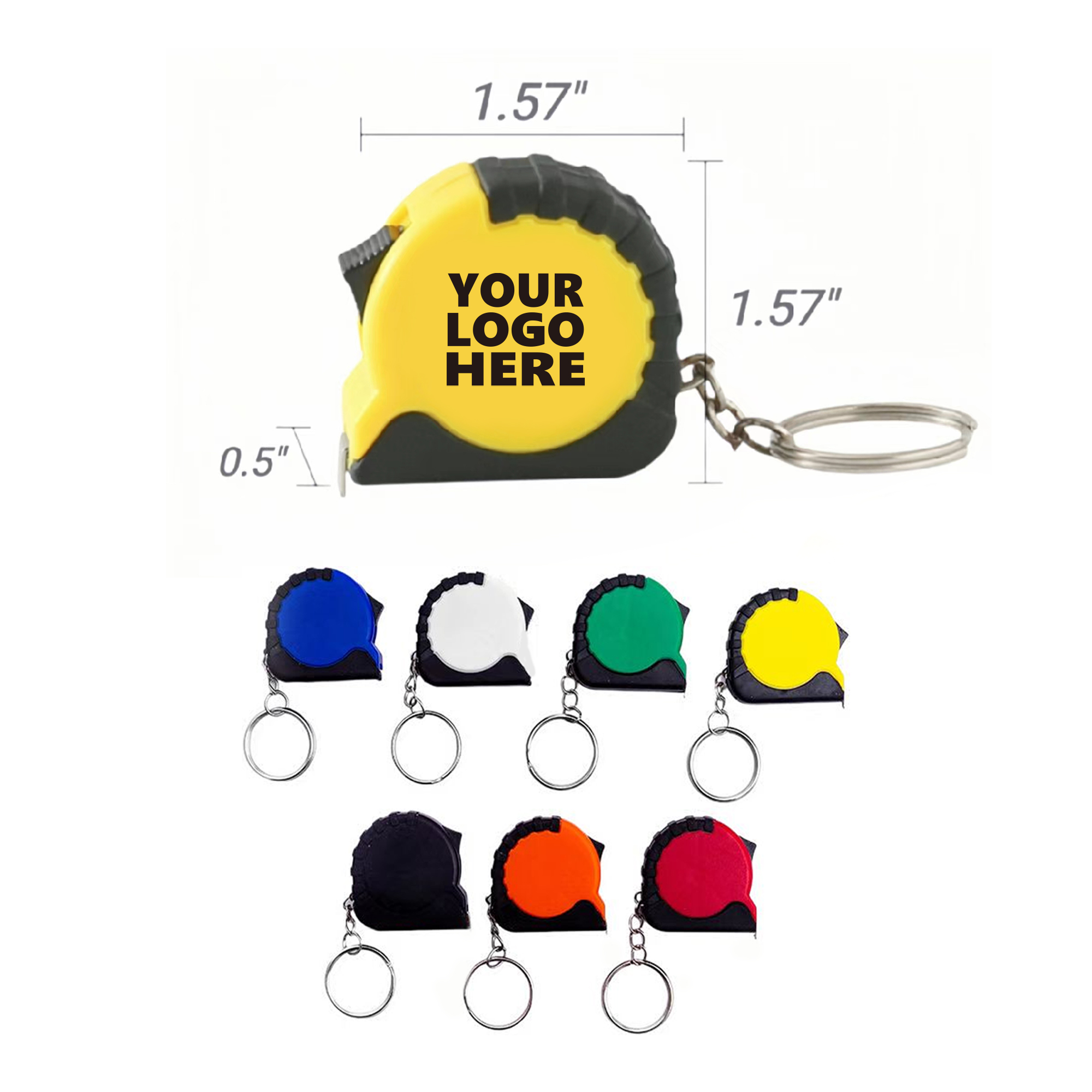 Mini Tape Measure Key chain 1