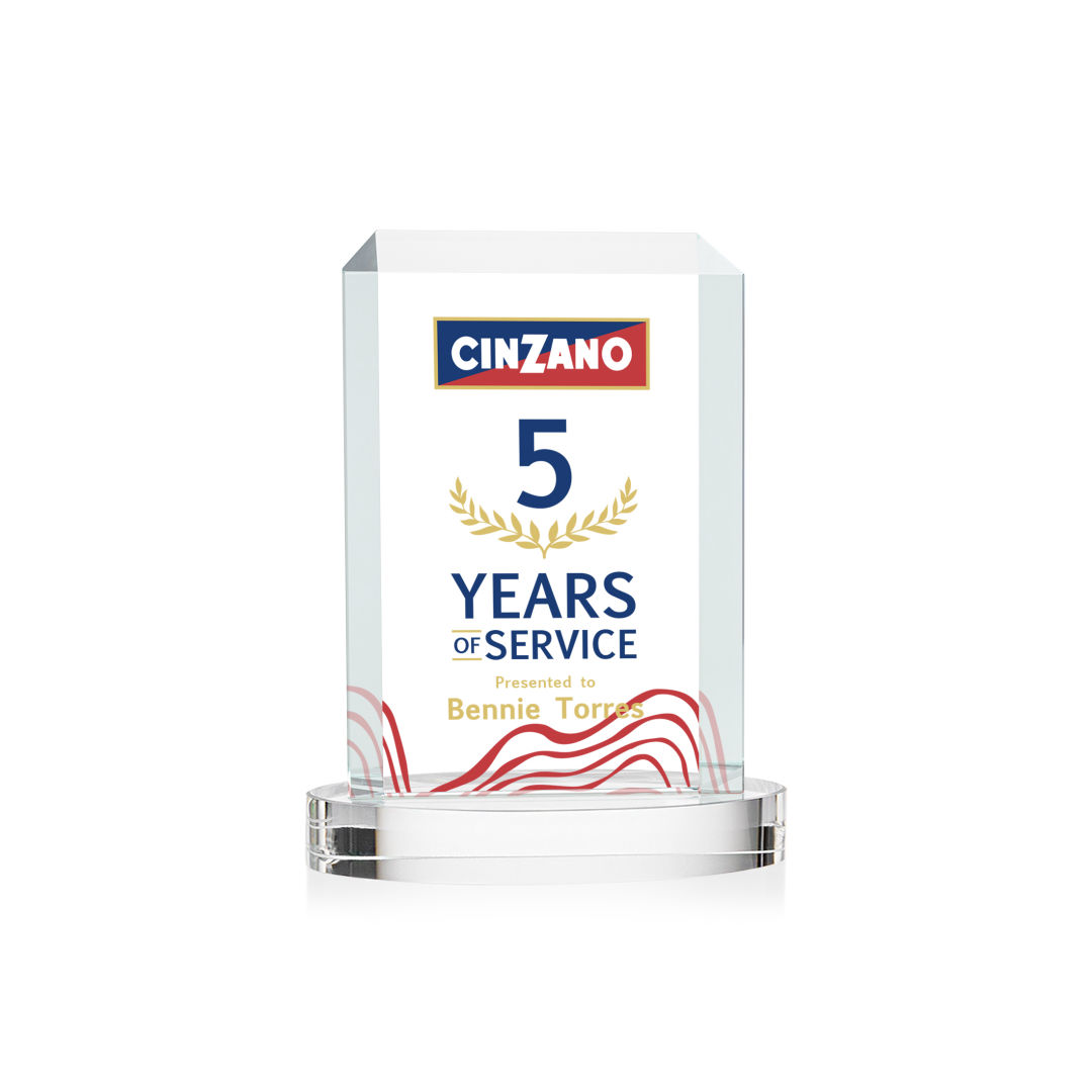Dalton VividPrint™ Award on Alberton Base - Clear 6