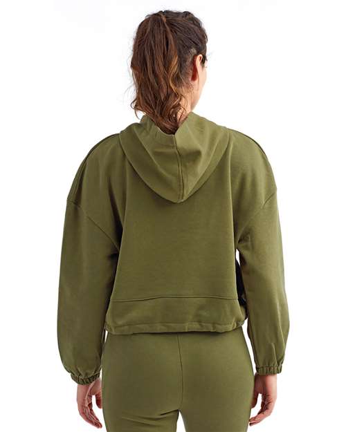 Women's Cropped Maria Hooded Sweatshirt - TD085 28
