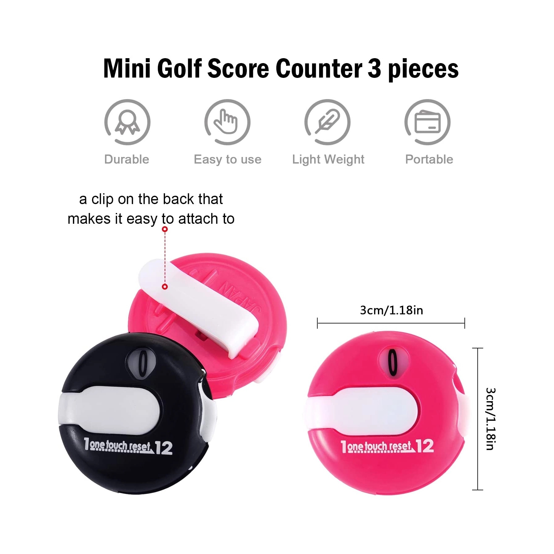 Mini Golf Stroke Counter 3