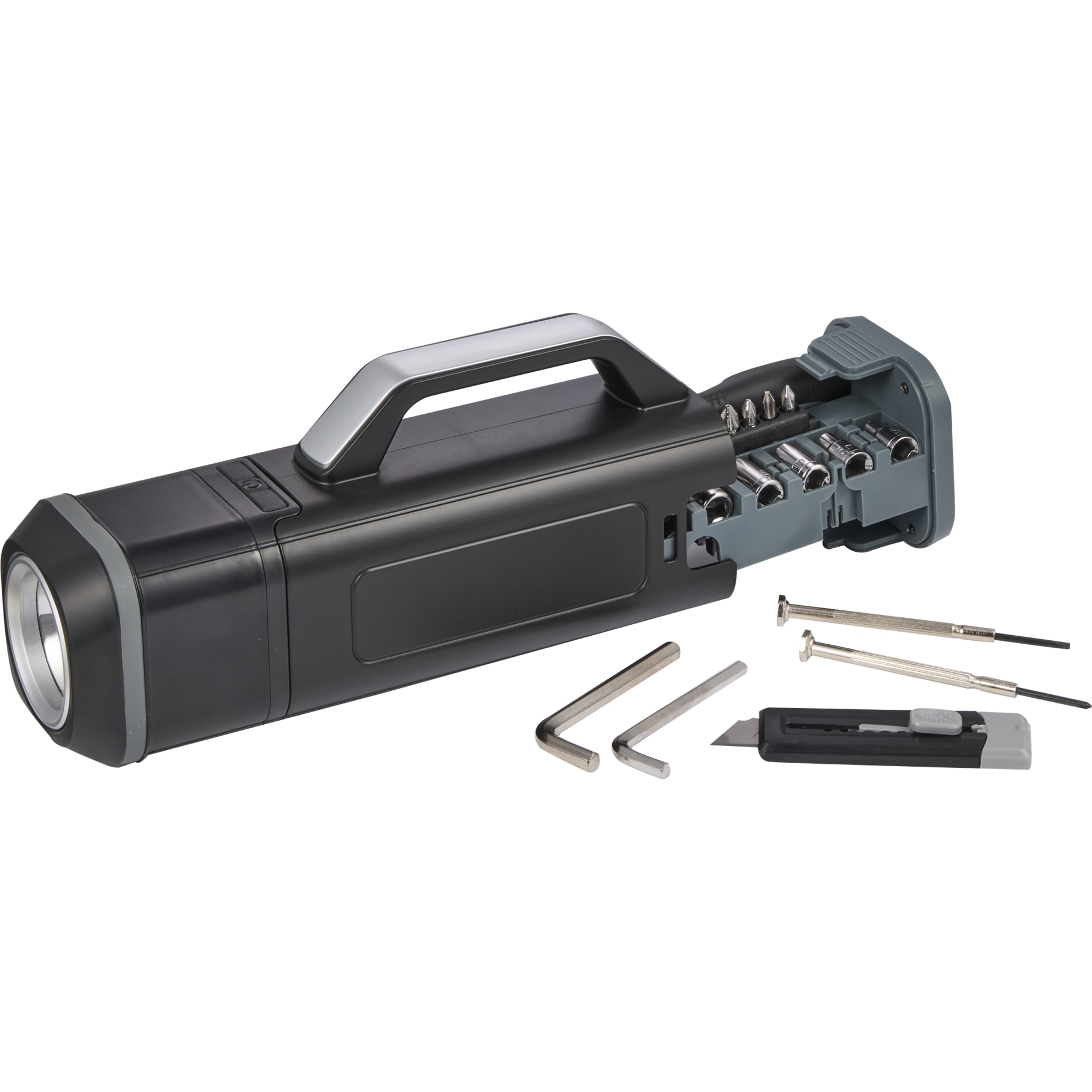 Tool Set with Rechargeable LED Flashlight 15