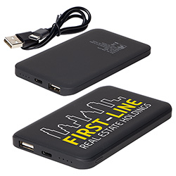 Soft-Touch 4000mAh Hi-Density Polymer Power Bank 3