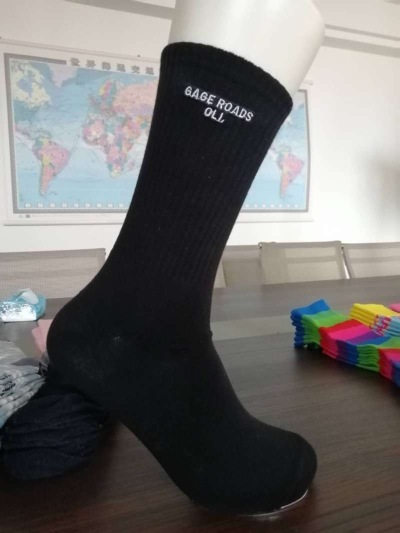 Super-Soft Combed Cotton Embroidered Sock 10