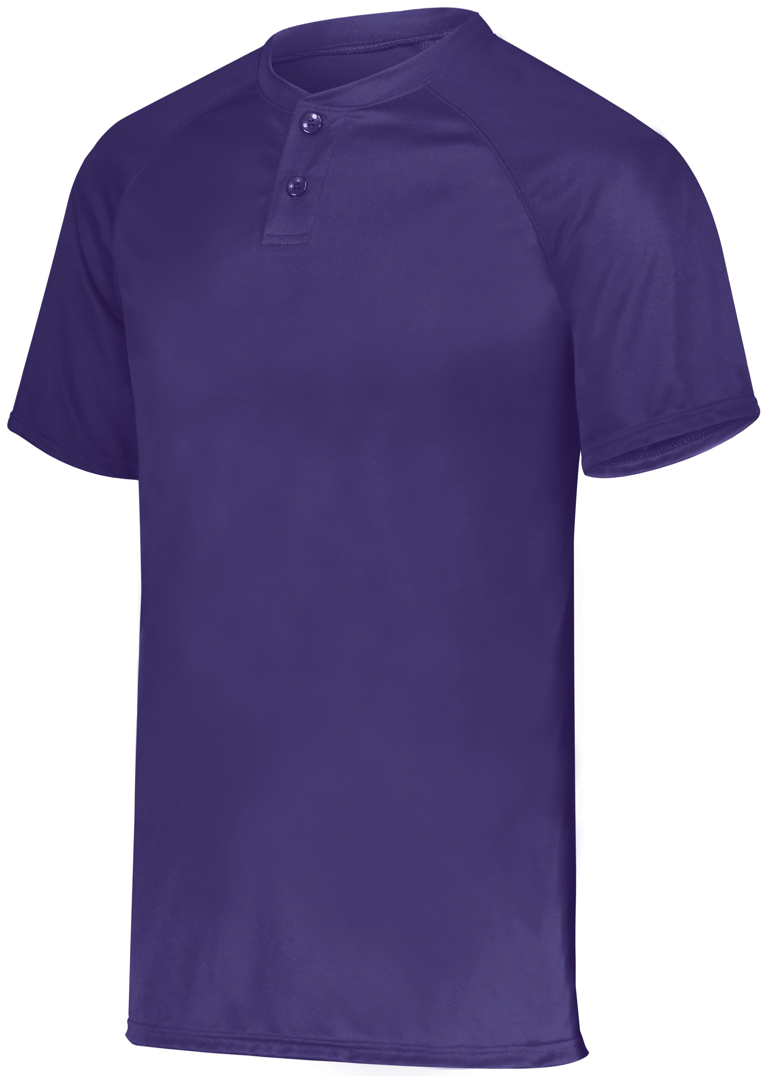 Youth Attain Wicking Two-Button Baseball Jersey 3