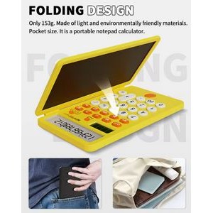 Desk LCD Scientific Calculator Notepad 5