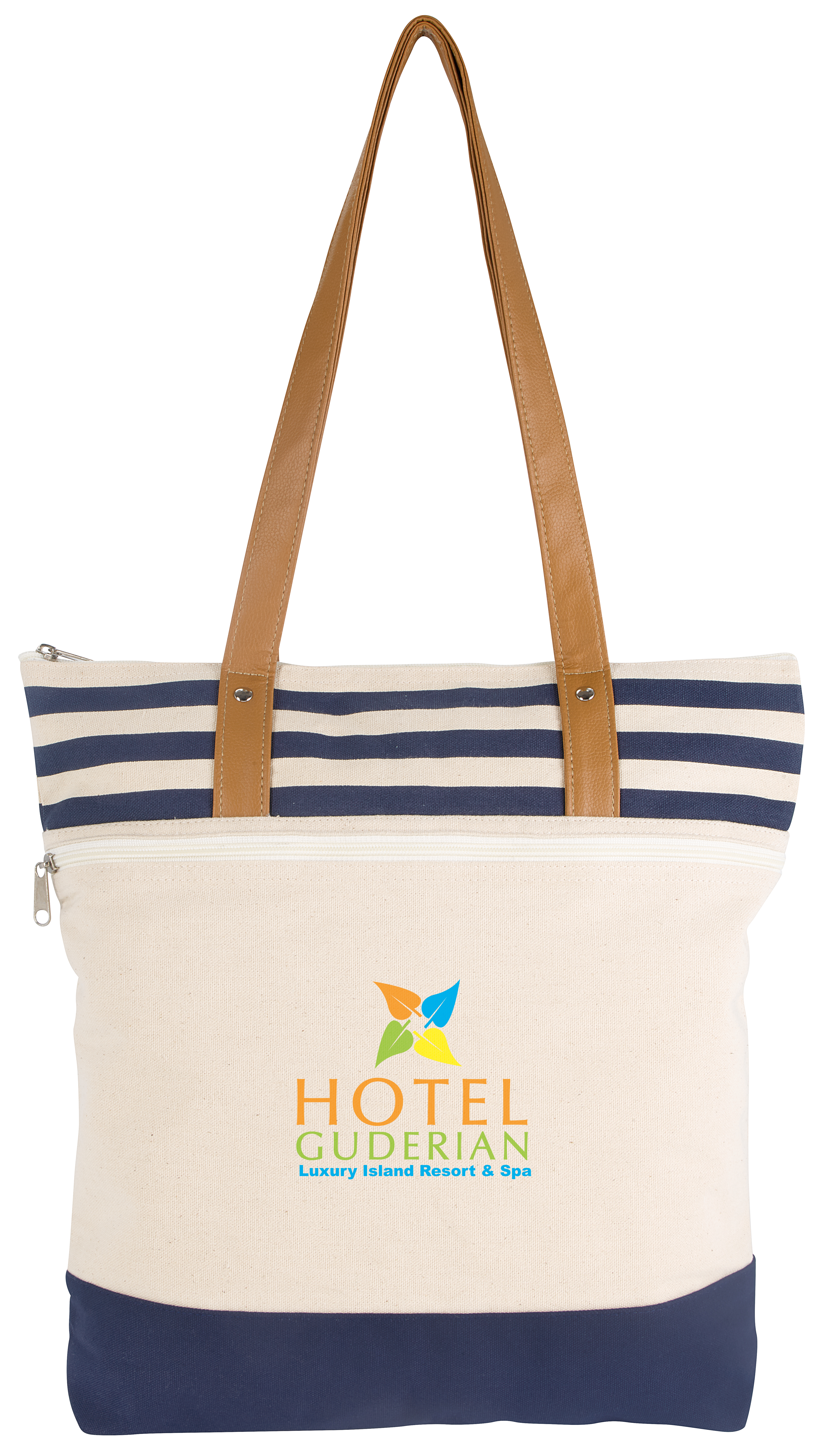 Atchison® Cora Lane Cotton Tote, custom tote bag with logo imprint 6