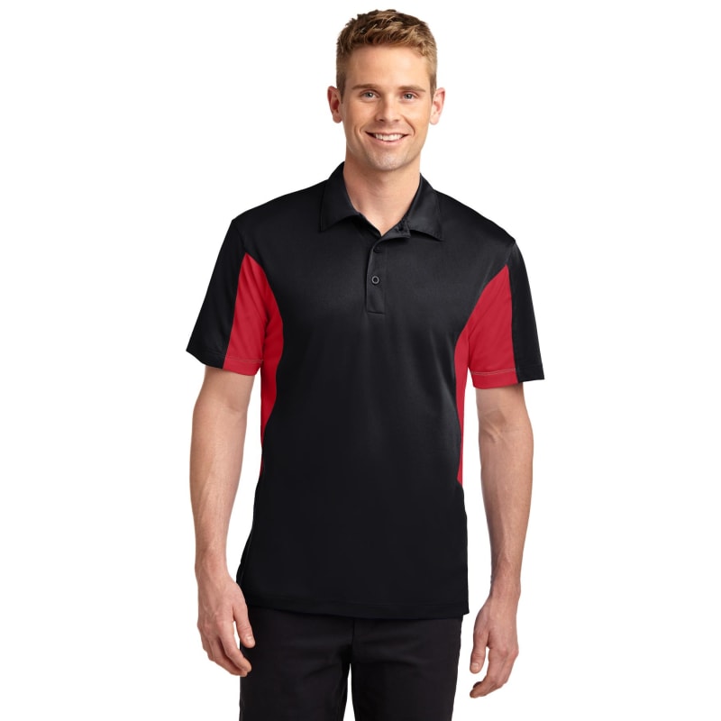 Sport-Tek Side Blocked Micropique Sport-Wick Polo. 25