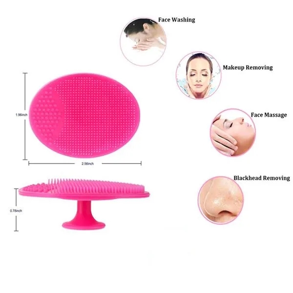 Silicone Face Cleansing Brush Pad 6