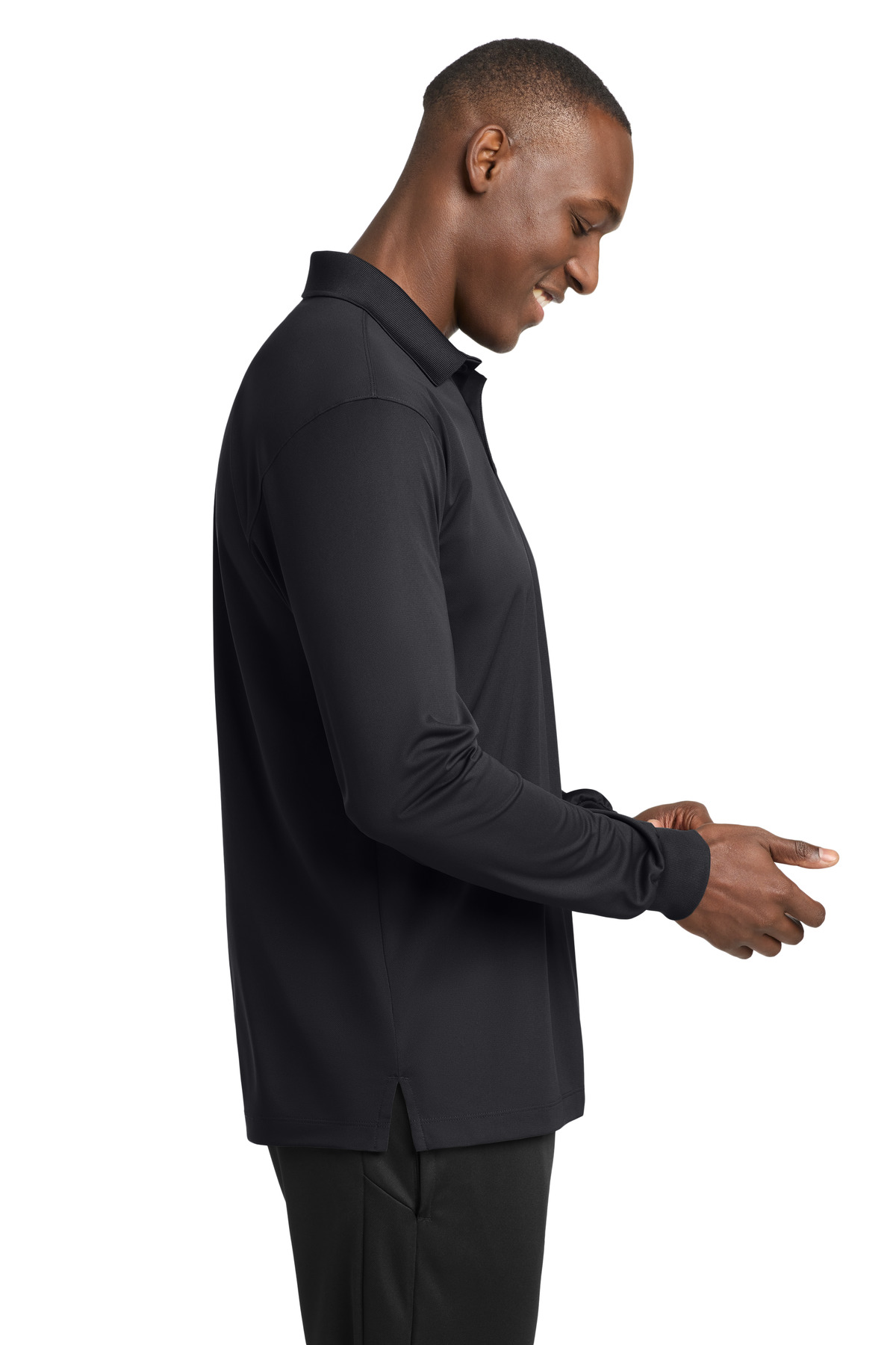 Sport-Tek Long Sleeve Micropique Sport-Wick Polo. ST657 30