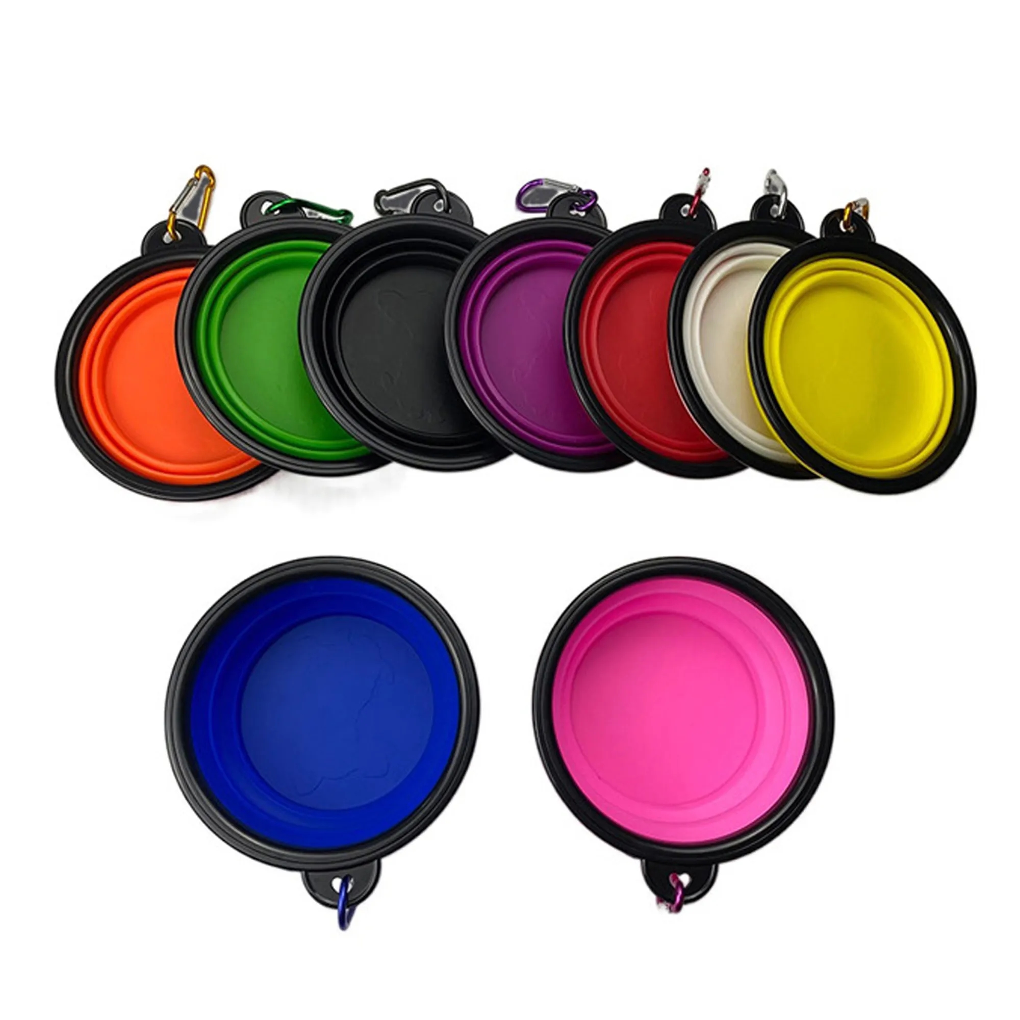 MOQ 50 PCS Portable Foldable Pet Bowl 3