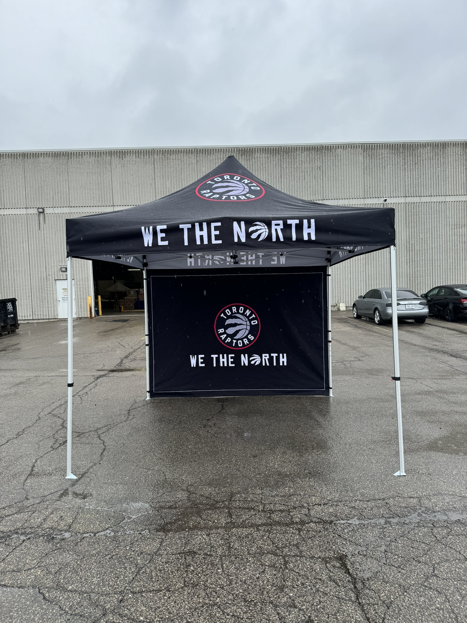 24 Hr Express Ship - Full Back Wall for 10x10 Tent Kit, Sublimated, Double Sided Print 10