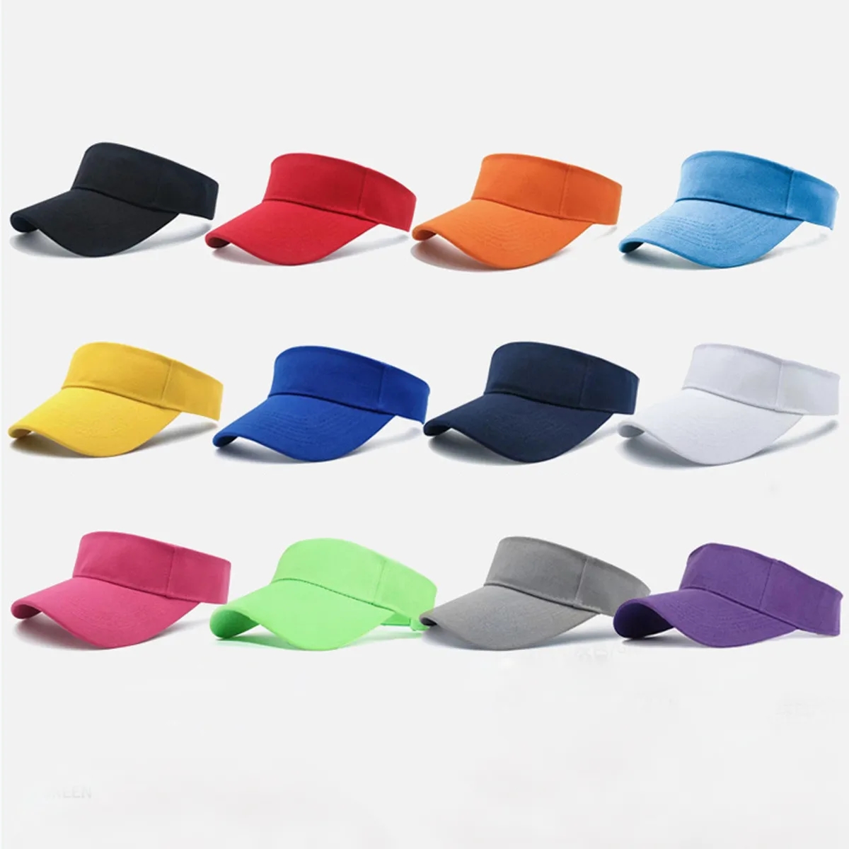 Sport Wear Athletic Sun Visor Caps Hats 3