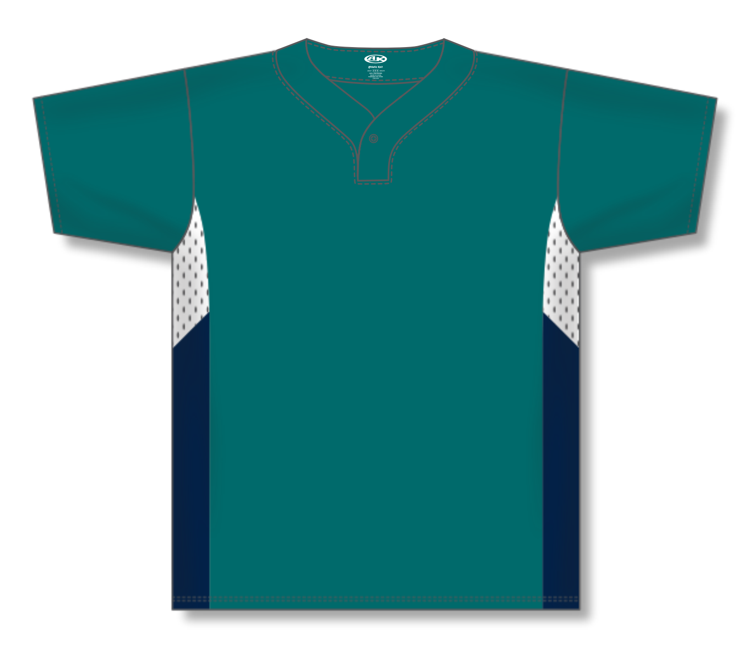One Button Baseball Jerseys BA1763-G01 42