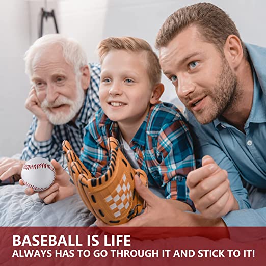 9 Inch Practice Training Baseballs for Kids/Youth Pitching 4