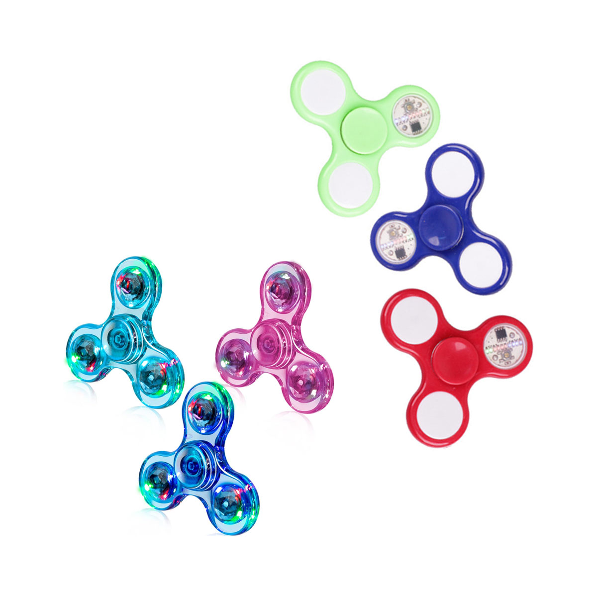 Metal Fidget LED UP Spinner 2