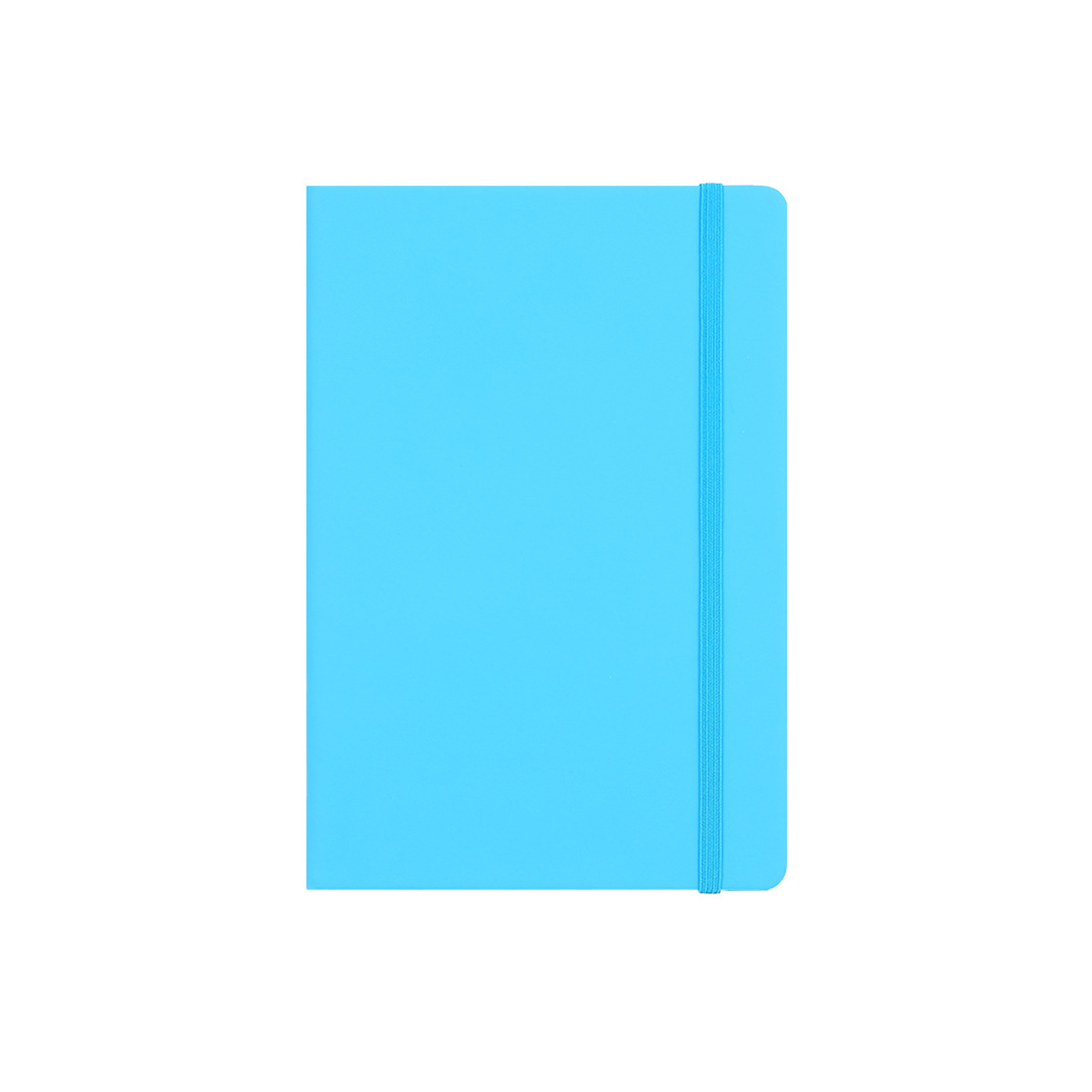 A6 Hard Cover Notebook 80 Sheet With Elastic Band And Bookmark 3