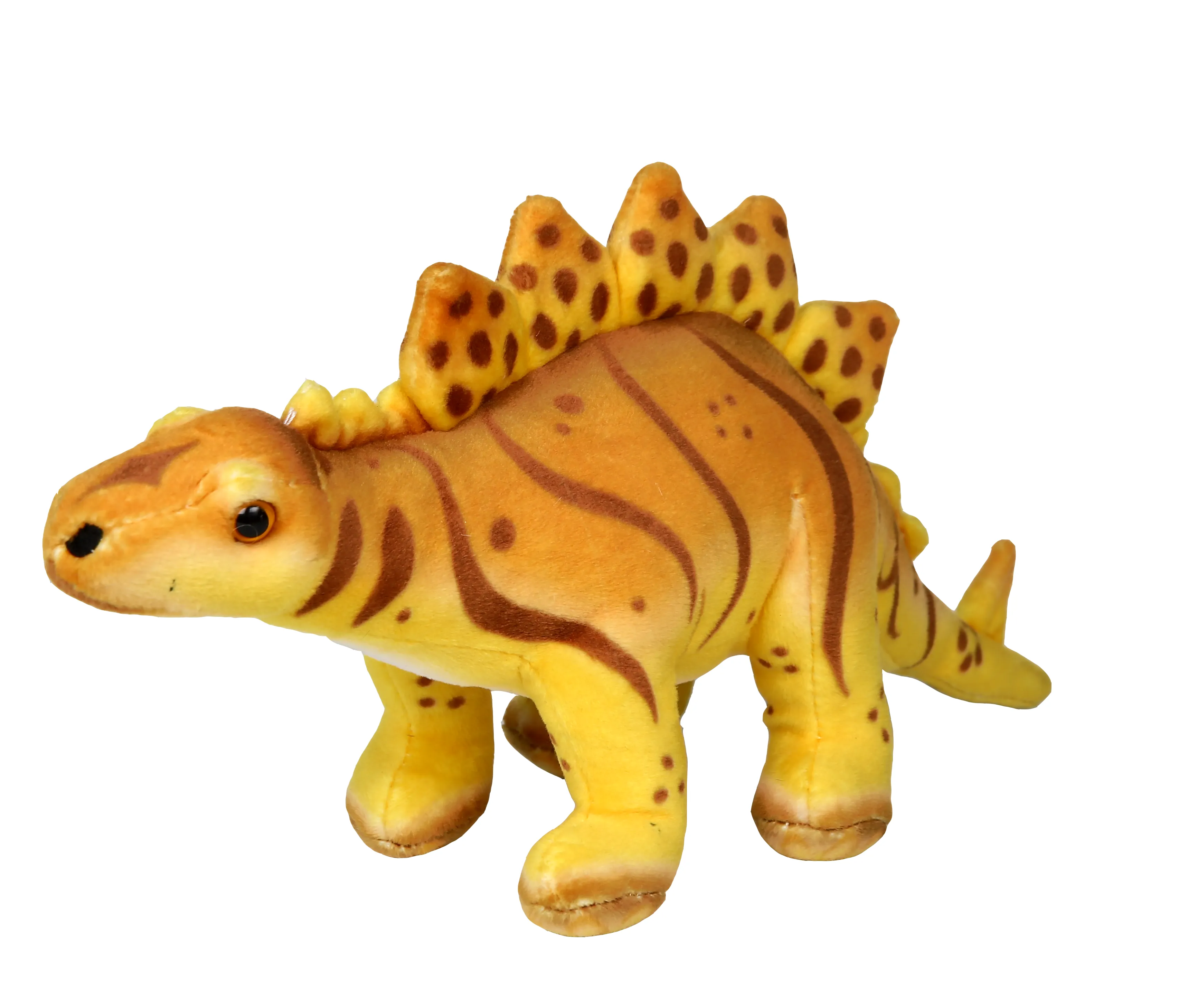 Plush Stegosaurus Green and Brown 2
