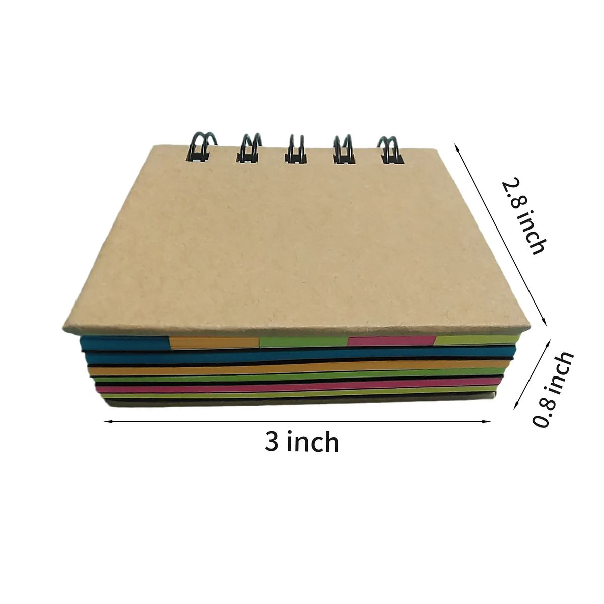 Sticky Memo Book with Wire Binding 2