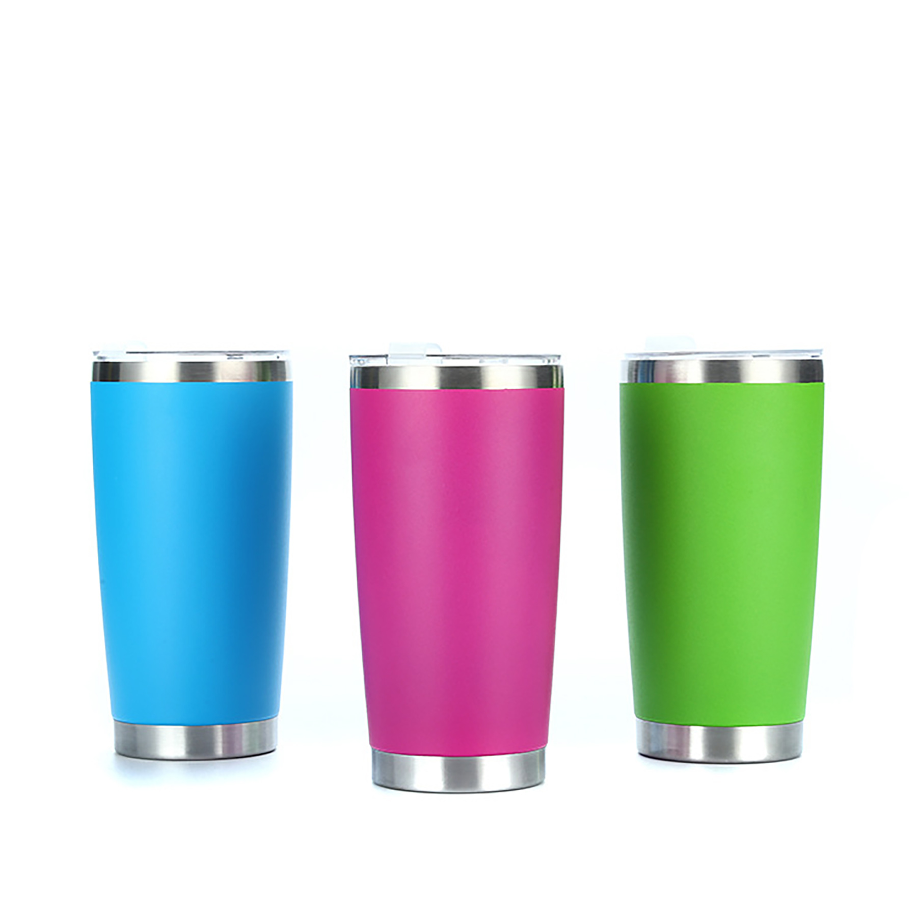 Outdoor Portable 20oz Stainless Steel Vacuum Tumbler with Lid 5
