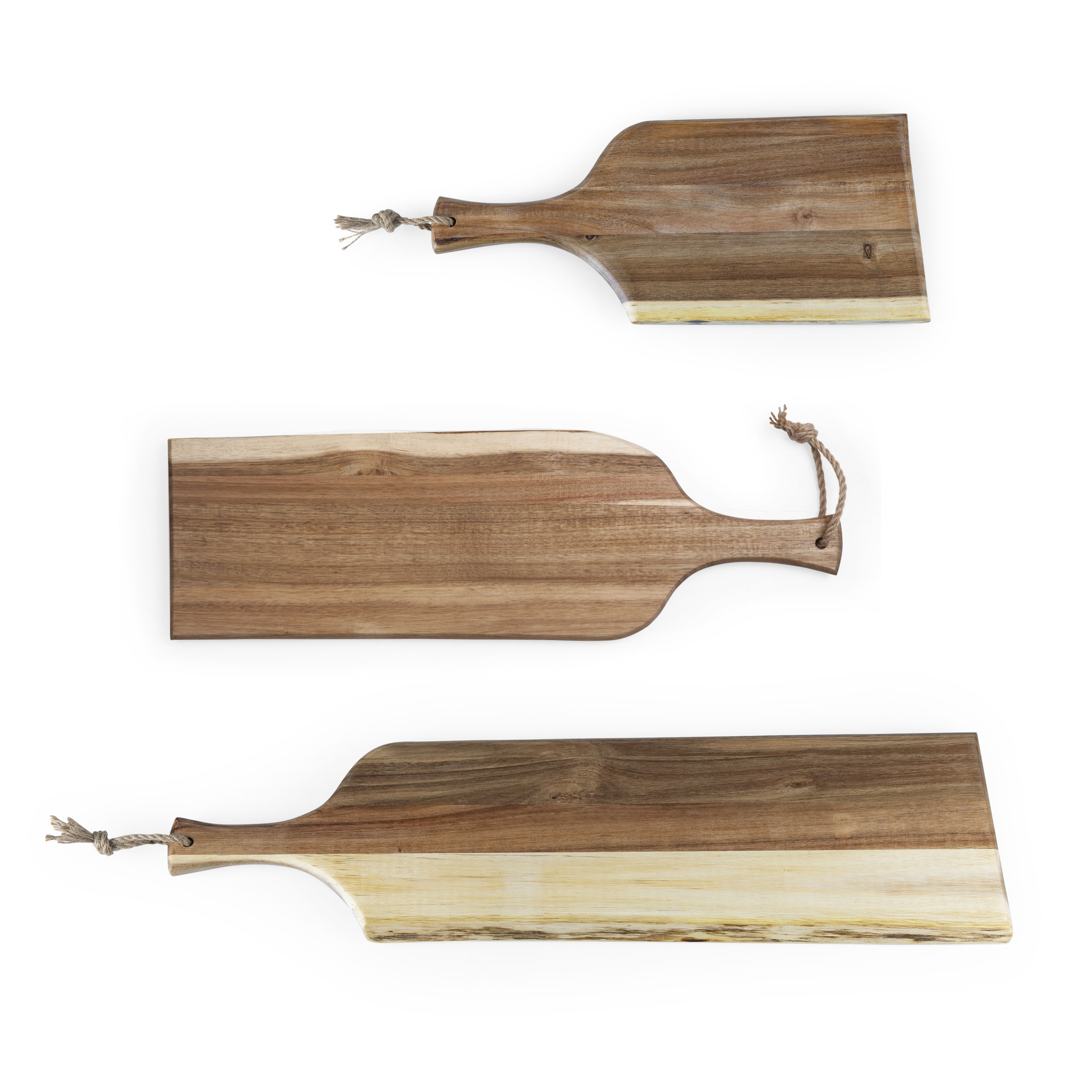 Set of 3 Artisan Serving Planks (18", 24", 30") 1
