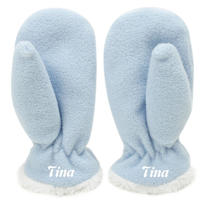 Winter Full Finger Fleece Mittens 8