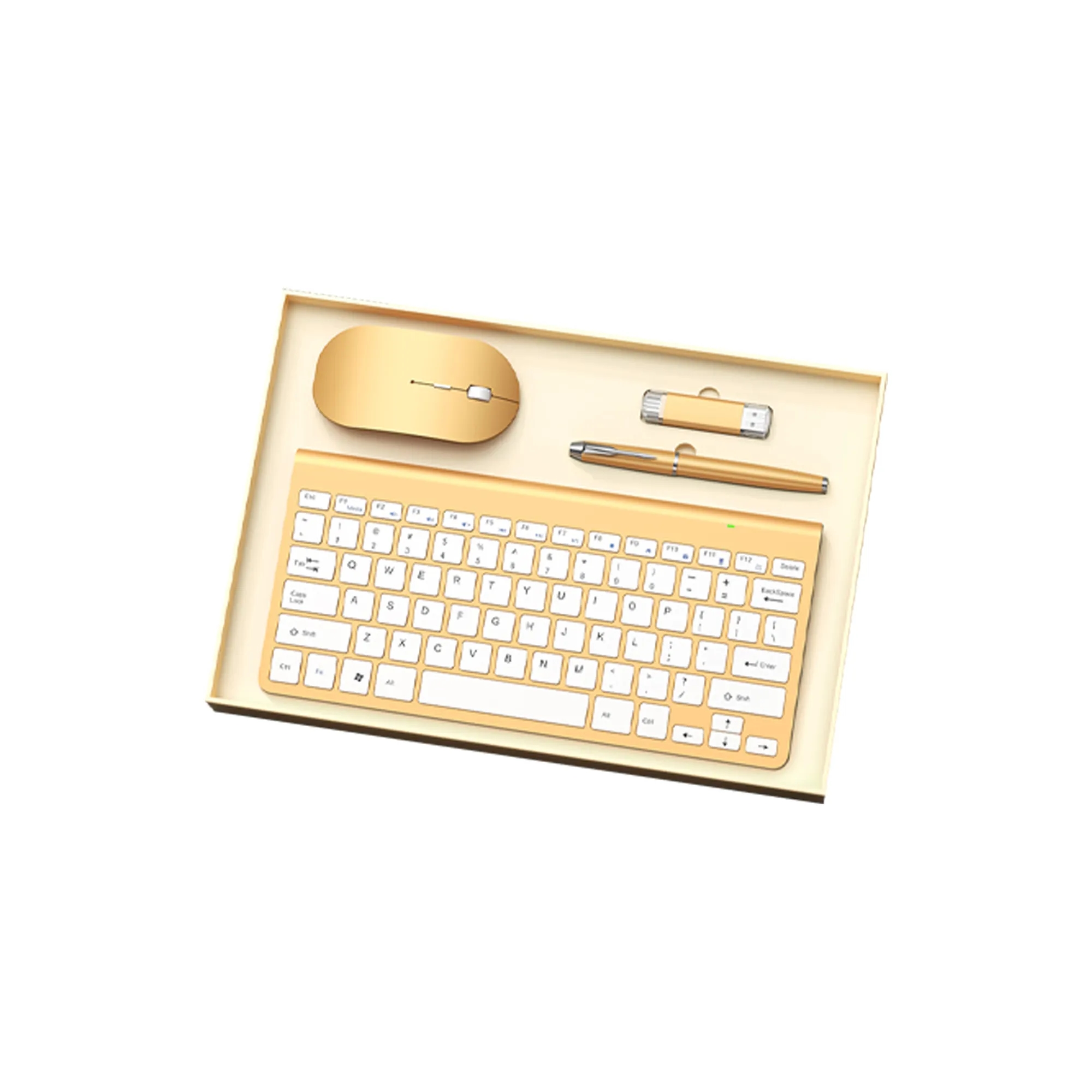 COrporate Gift Set with Keyboard 11.4"x16.9"x2.9" 2