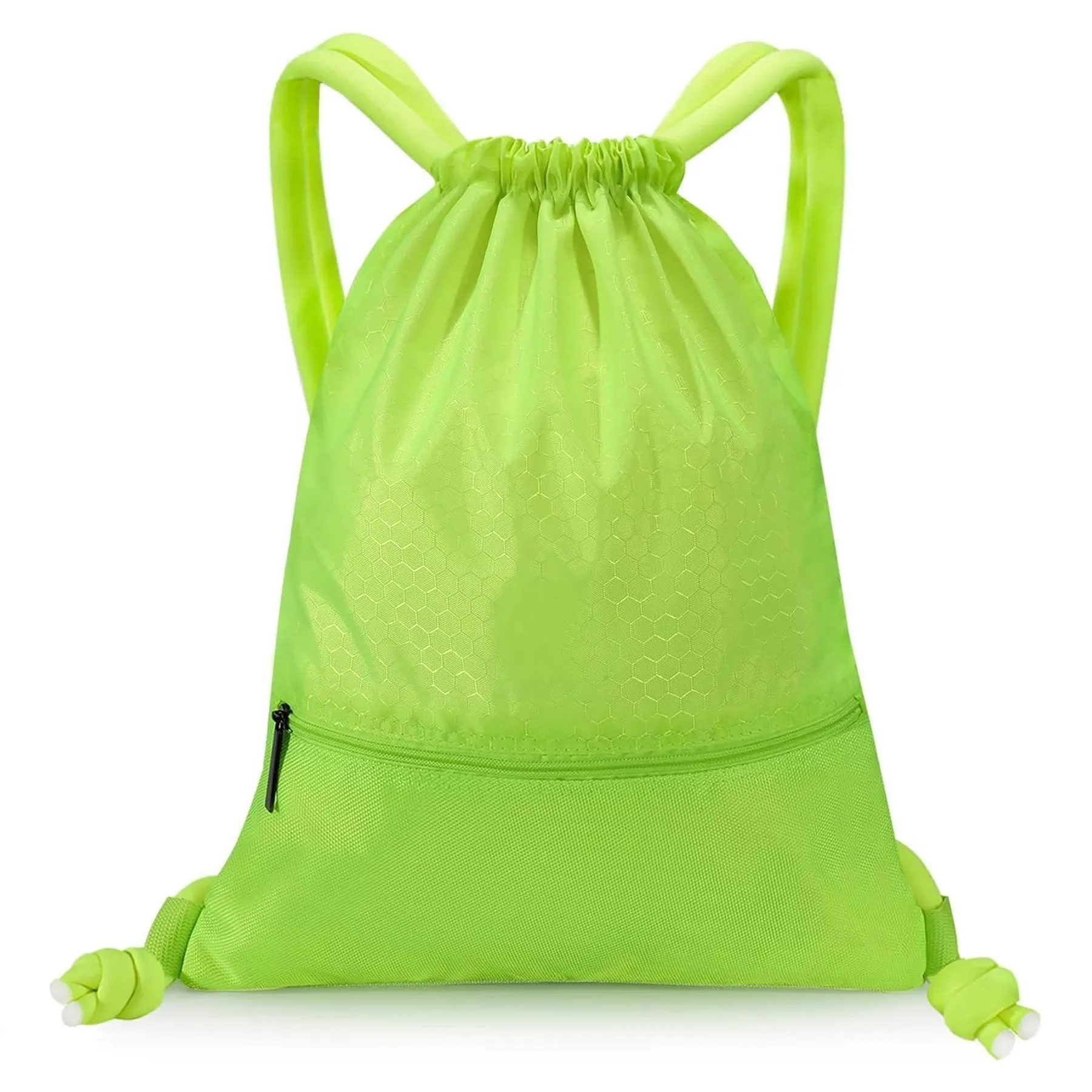 Sports and Fitness Drawstring Zipper Backpack 6