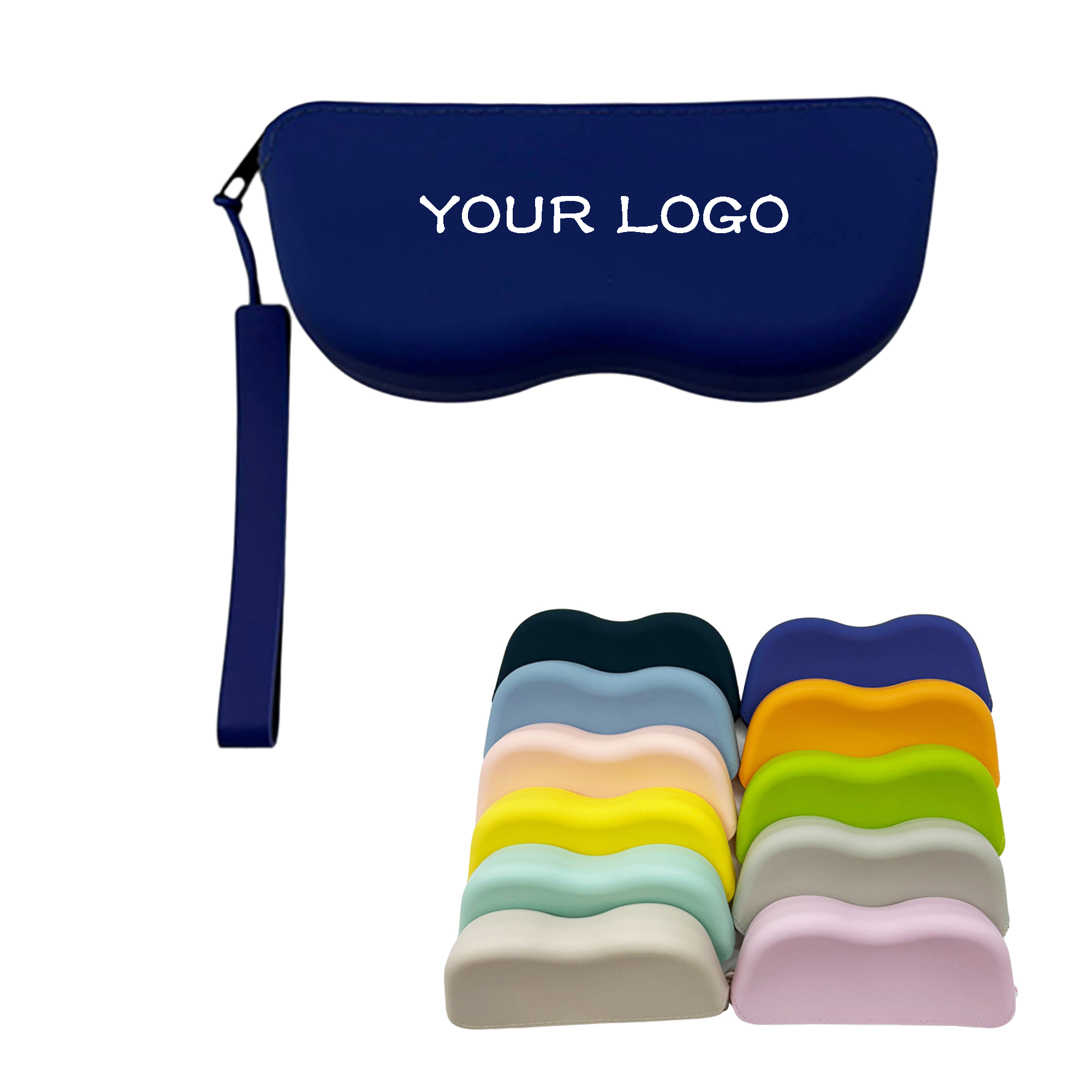 MOQ 20 PCS Travel Glasses Container 2