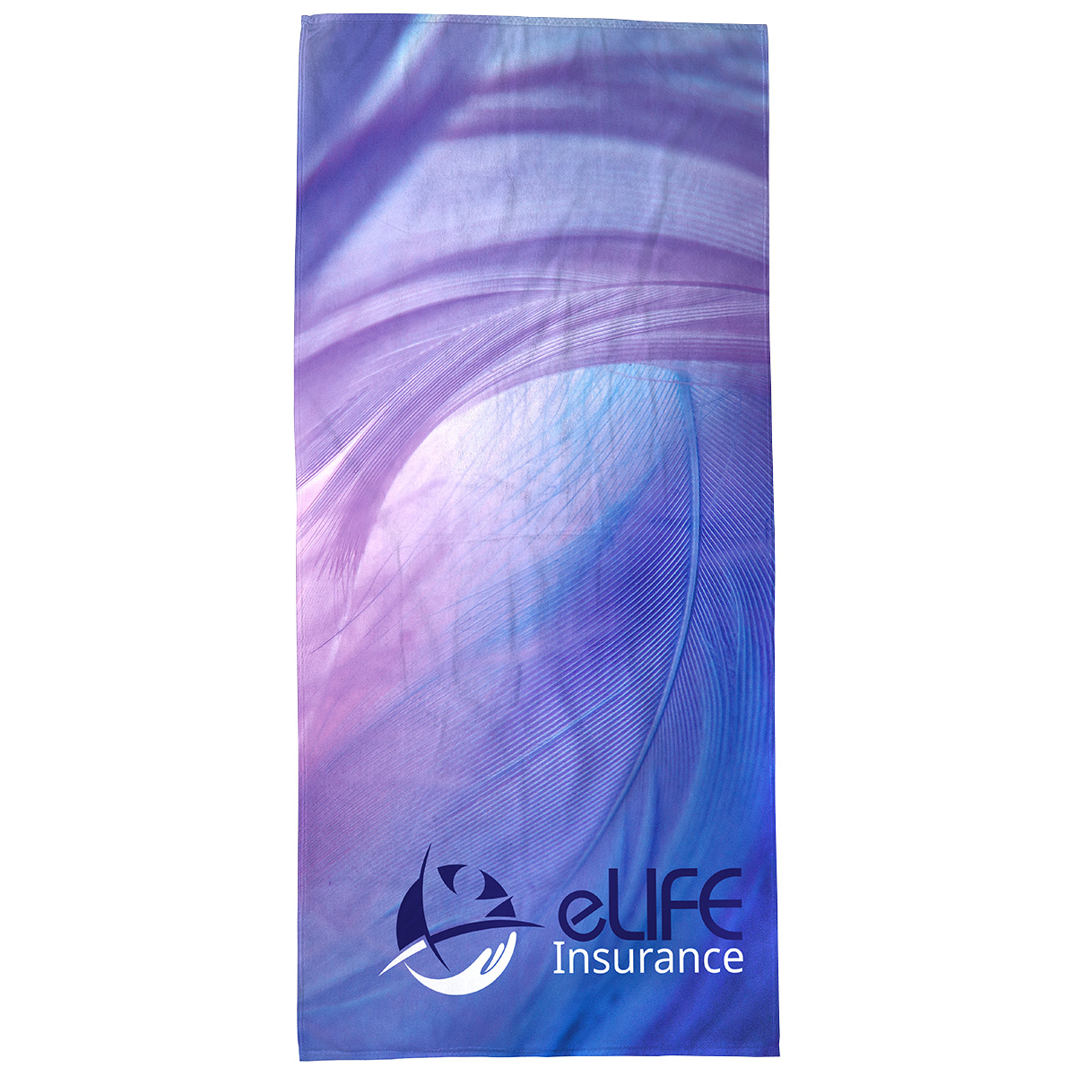 Silk Touch Beach Blanket/Towel 35" x 70" 400GSM Poly/Cotton - Full Color 2