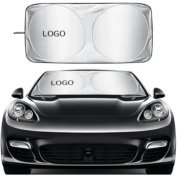 The Car Shade with Upf-50 UV Windshield Sunshade 2