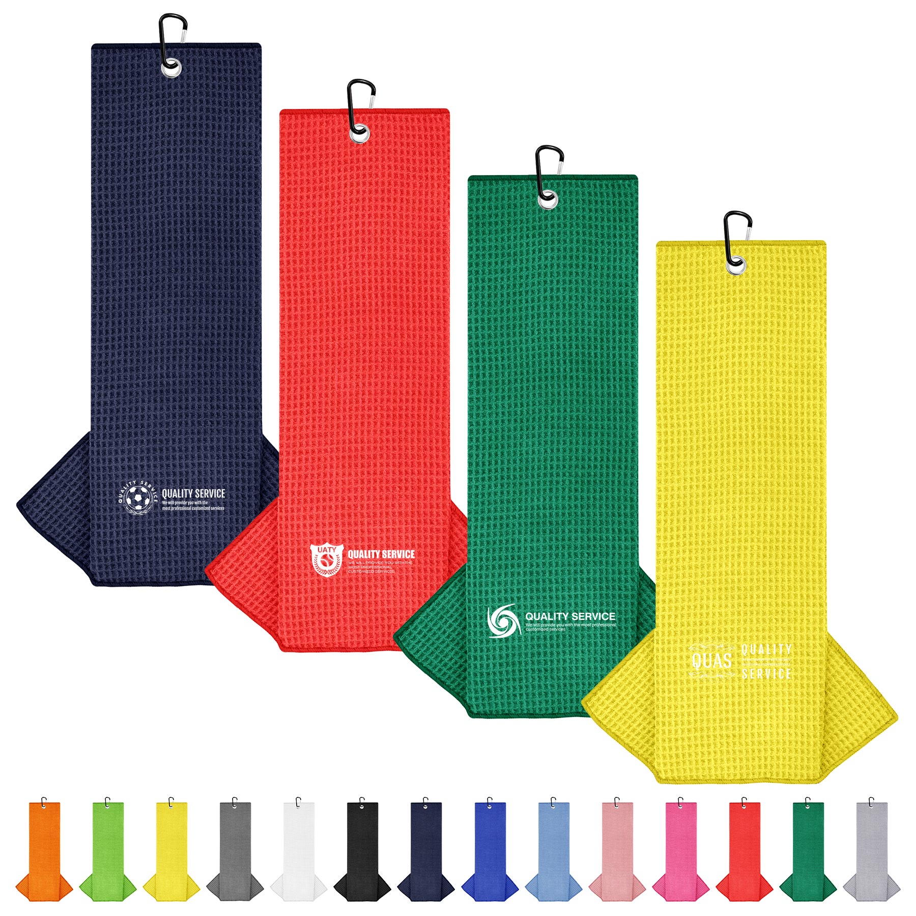 Waffle Fabric Sports Sweat Towel 3