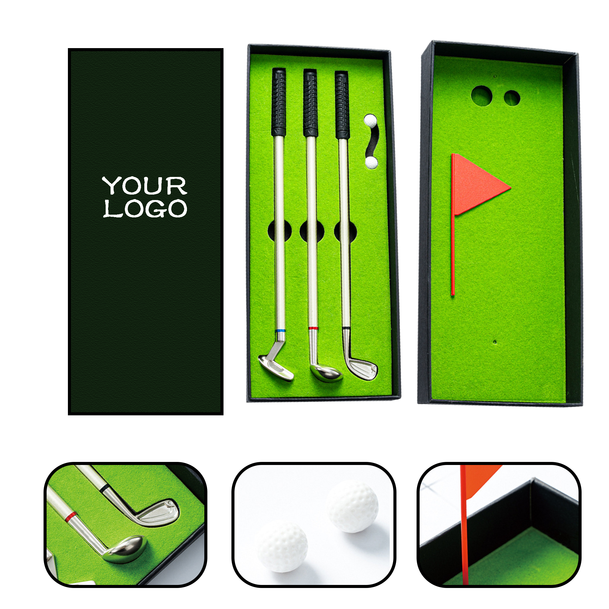 MOQ 20 PCS Golf Pen Gift Set 2