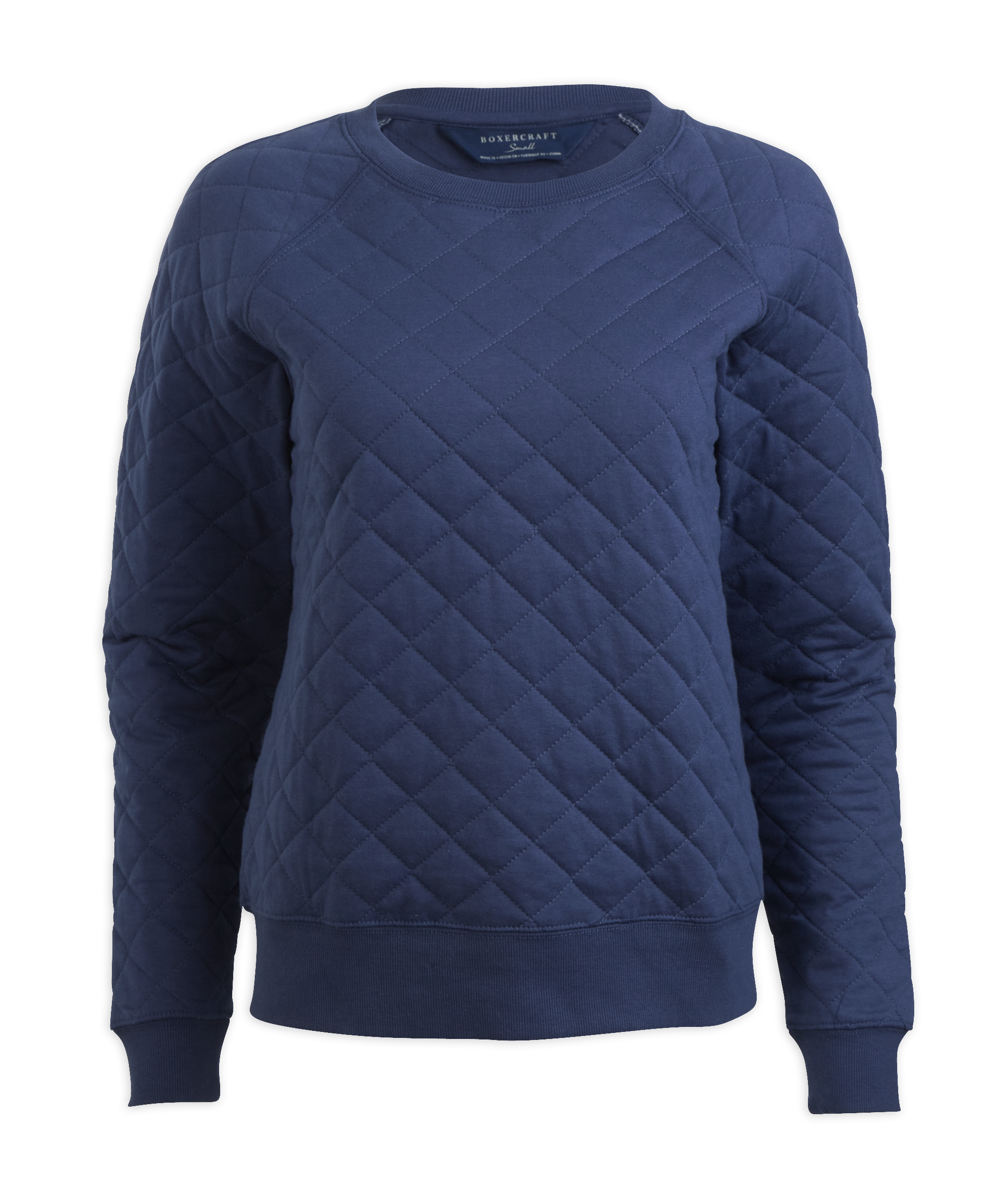 BOXERCRAFT QUILTED CREW 6