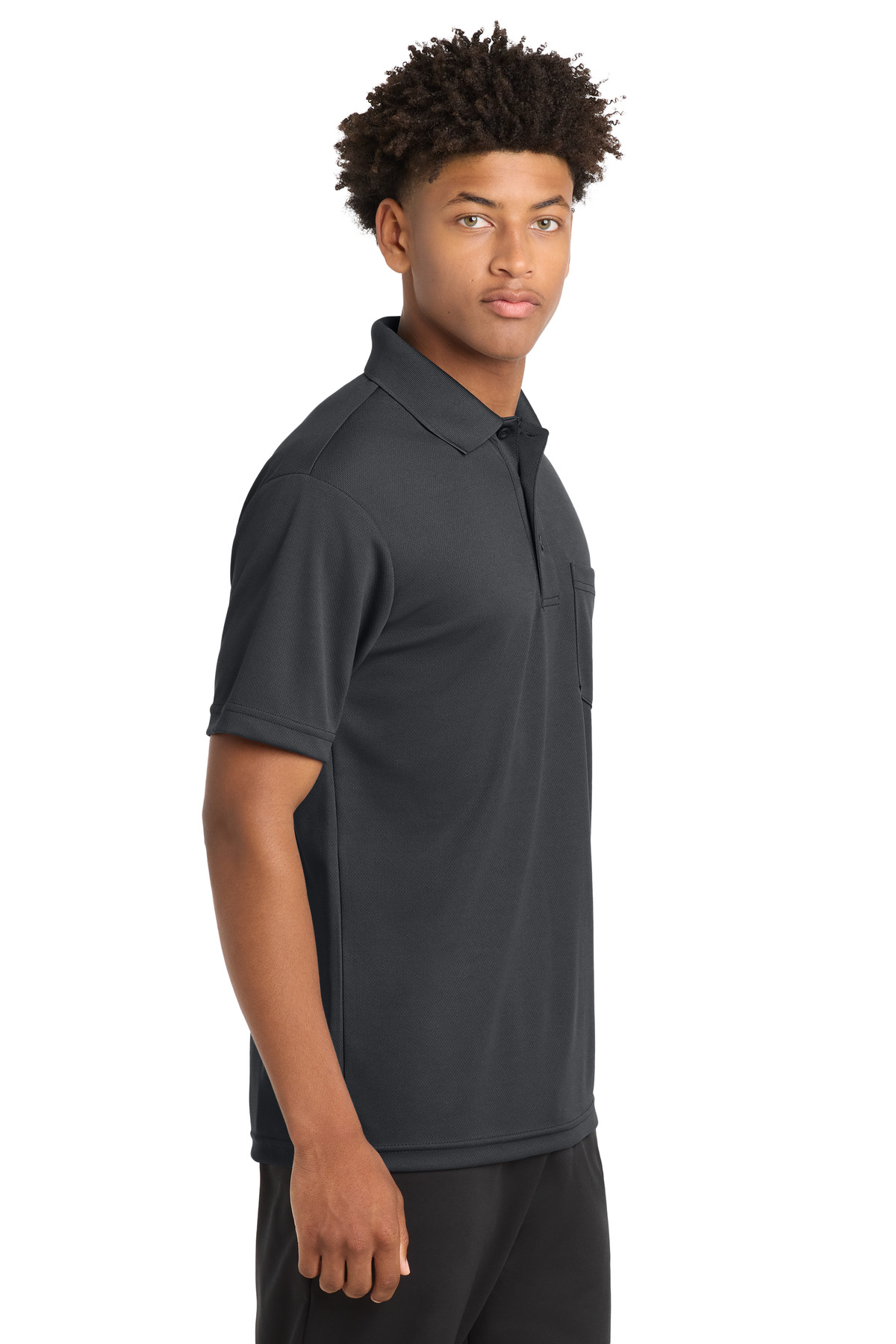Sport-Tek PosiCharge RacerMesh Pocket Polo. ST640P 46