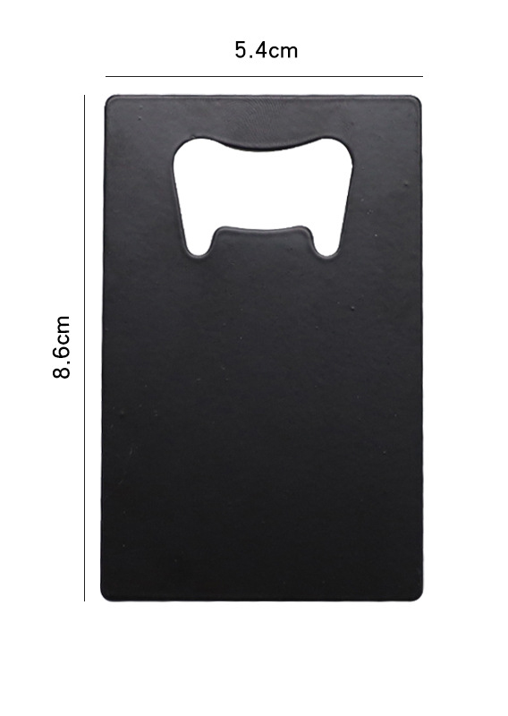 Rectangle Credit Card Size Bottle Opener 3